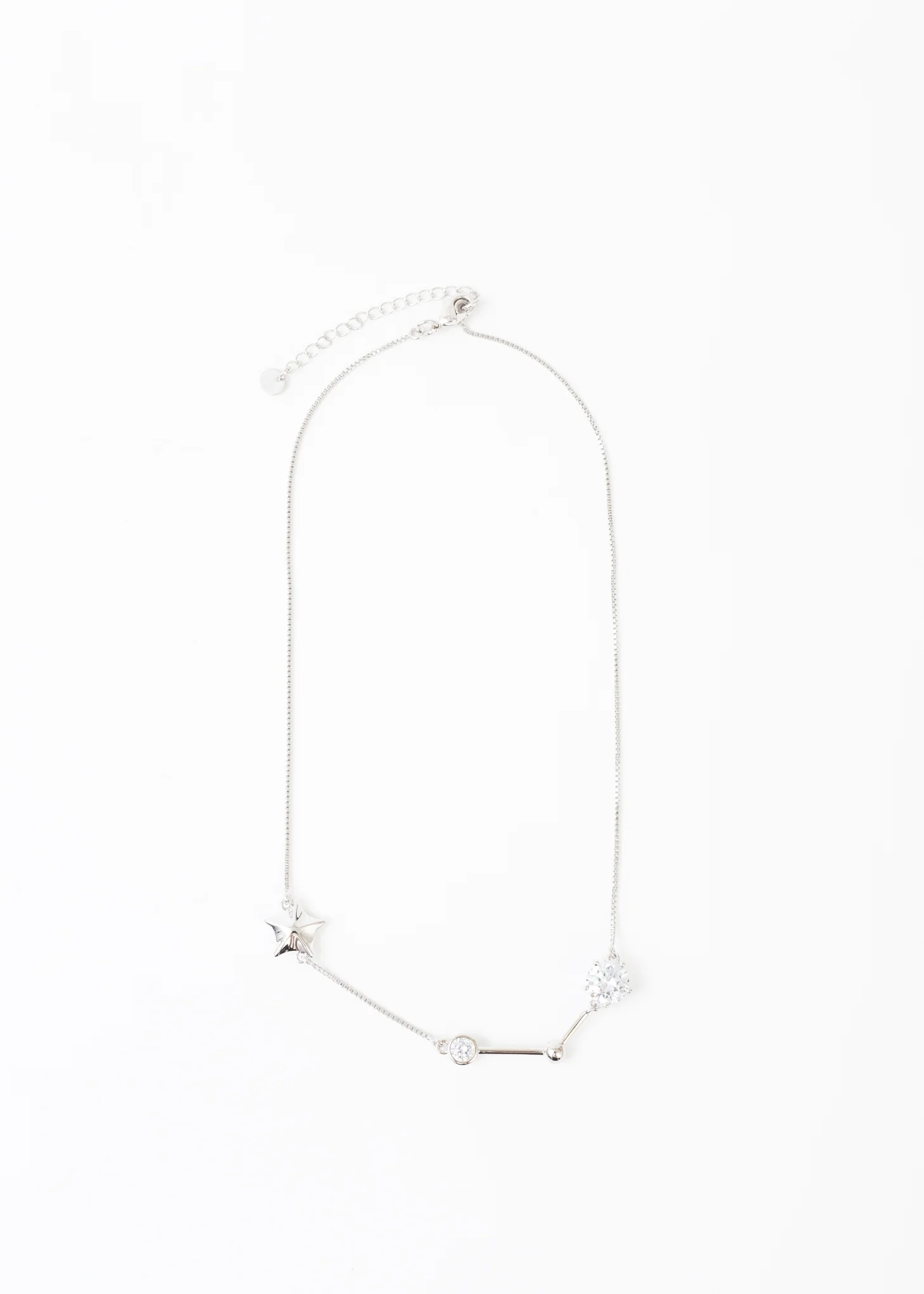 Silver Star Light  Necklace - Image 4