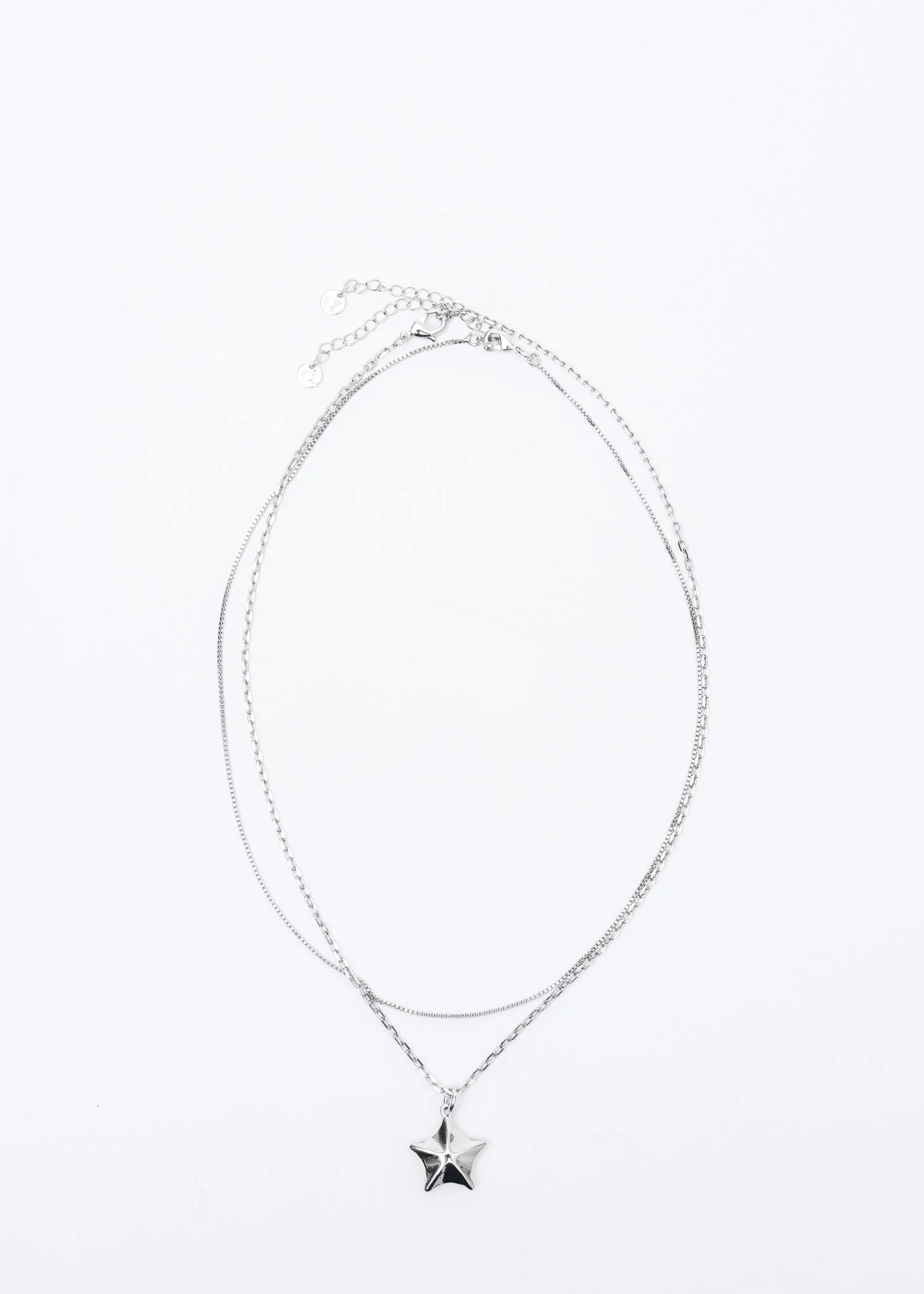 Silver Star Necklace Set - Image 4
