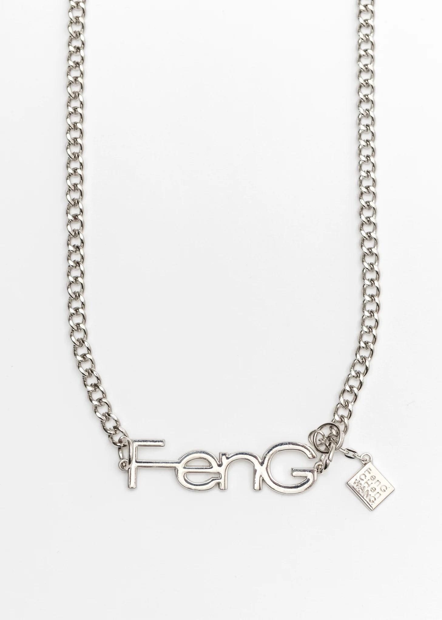 Silver Steel Feng Necklace - Image 3