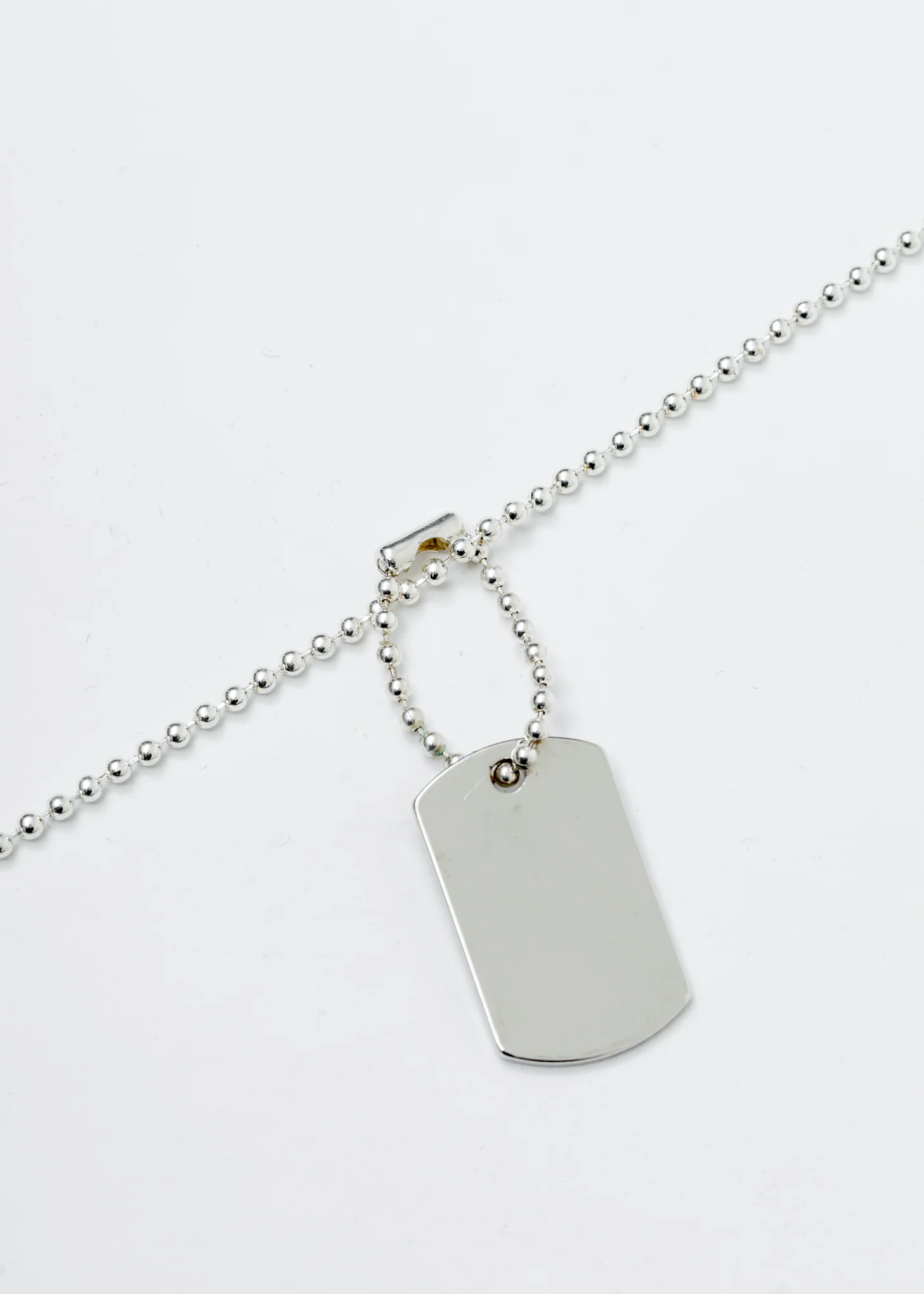 Silver Tag Chain - Image 3