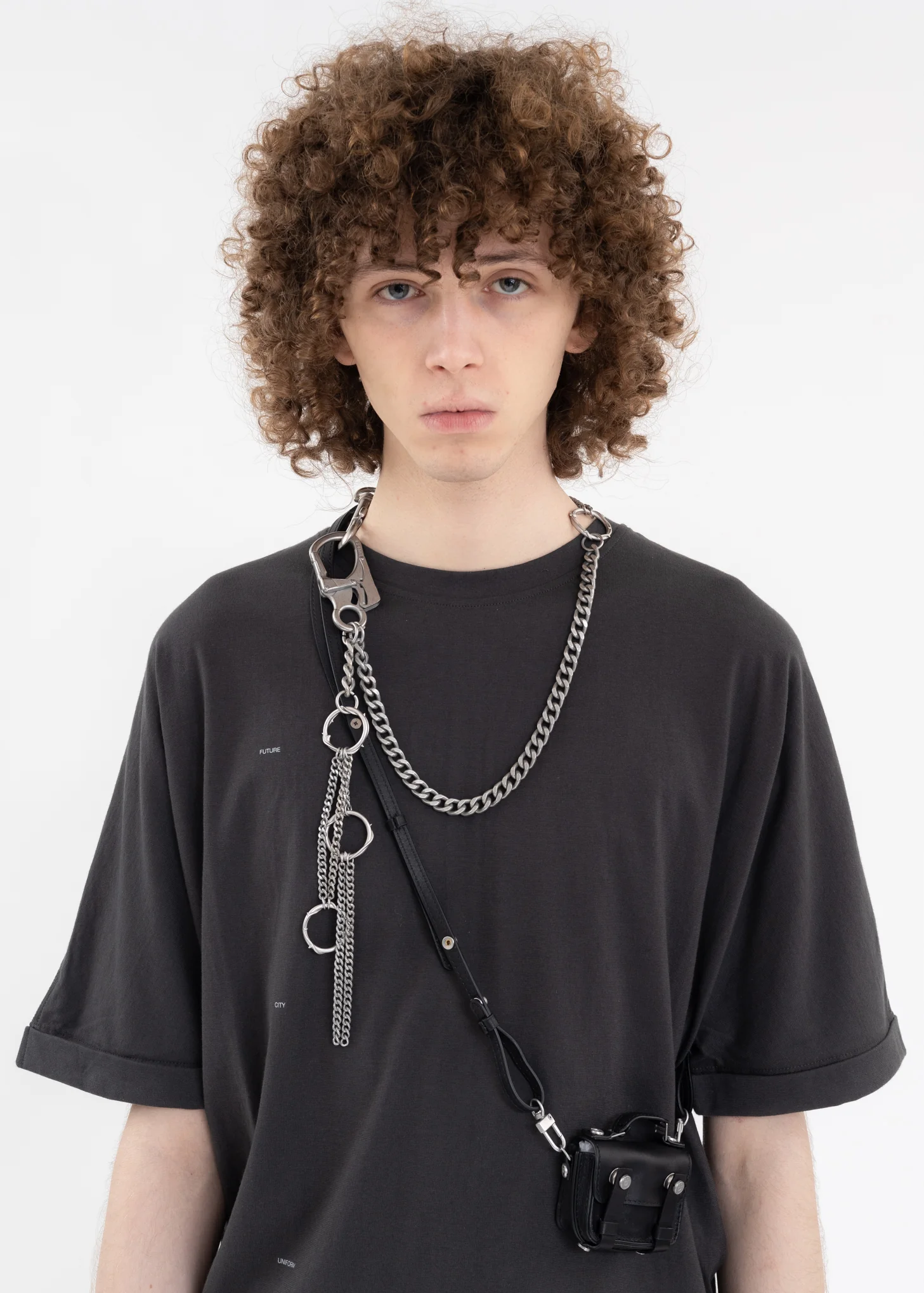 Silver Thorns And Chain Pants Chain - Image 3