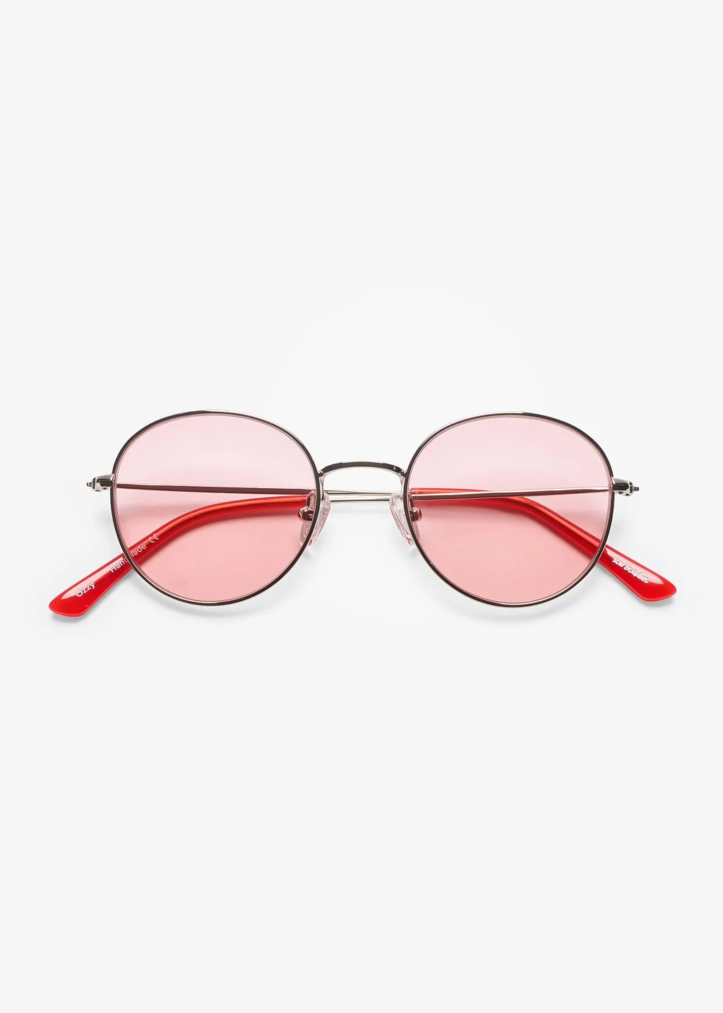 Silver & Twizzlers Red Ozzy Sunglasses