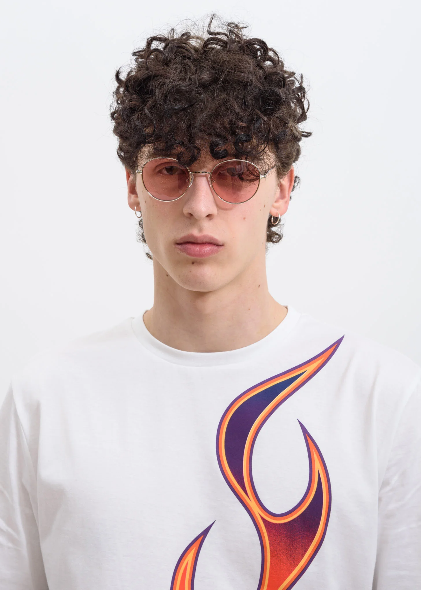 Silver & Twizzlers Red Ozzy Sunglasses - Image 3