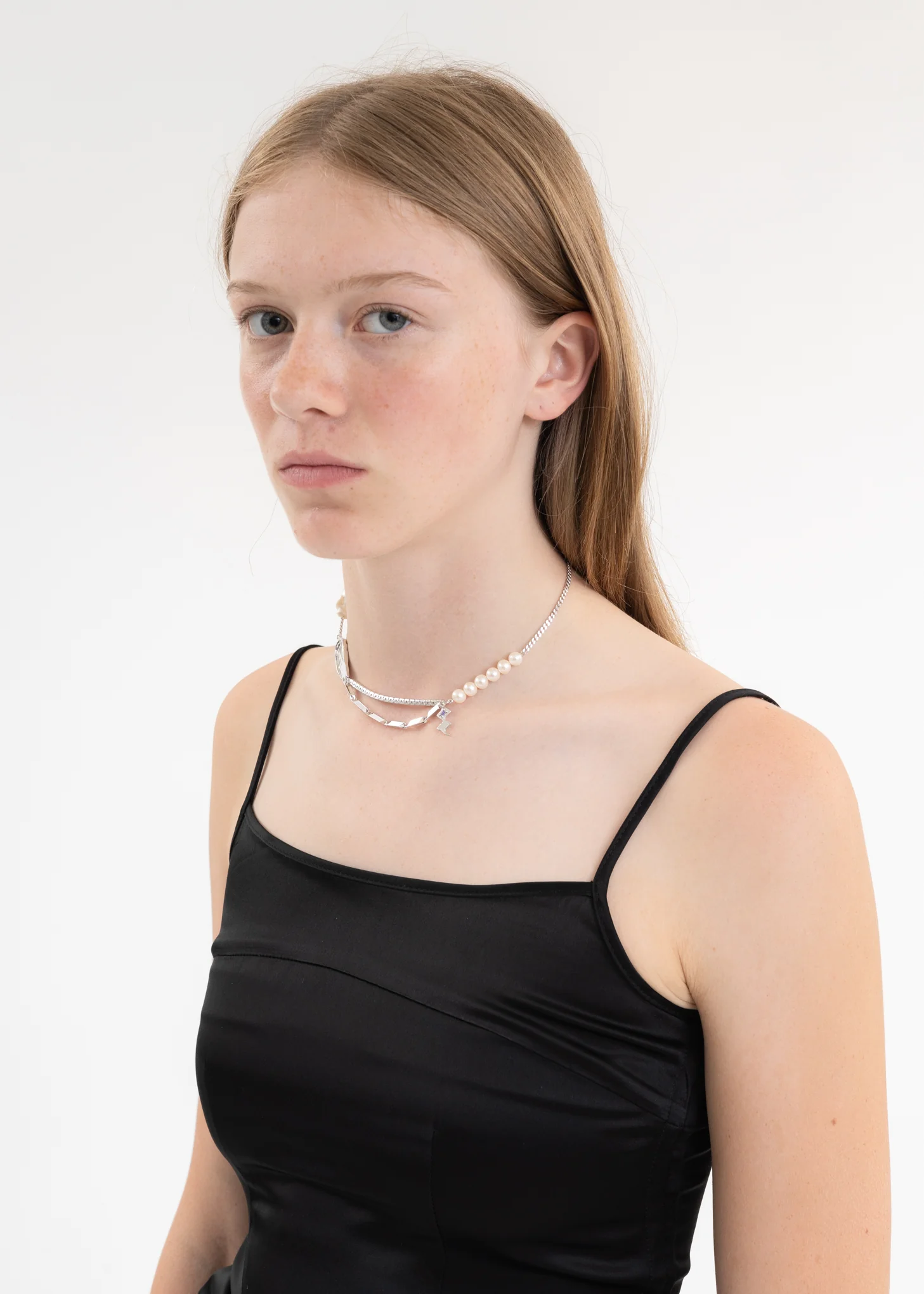 Silver Wave Necklace / Chocker - Image 3