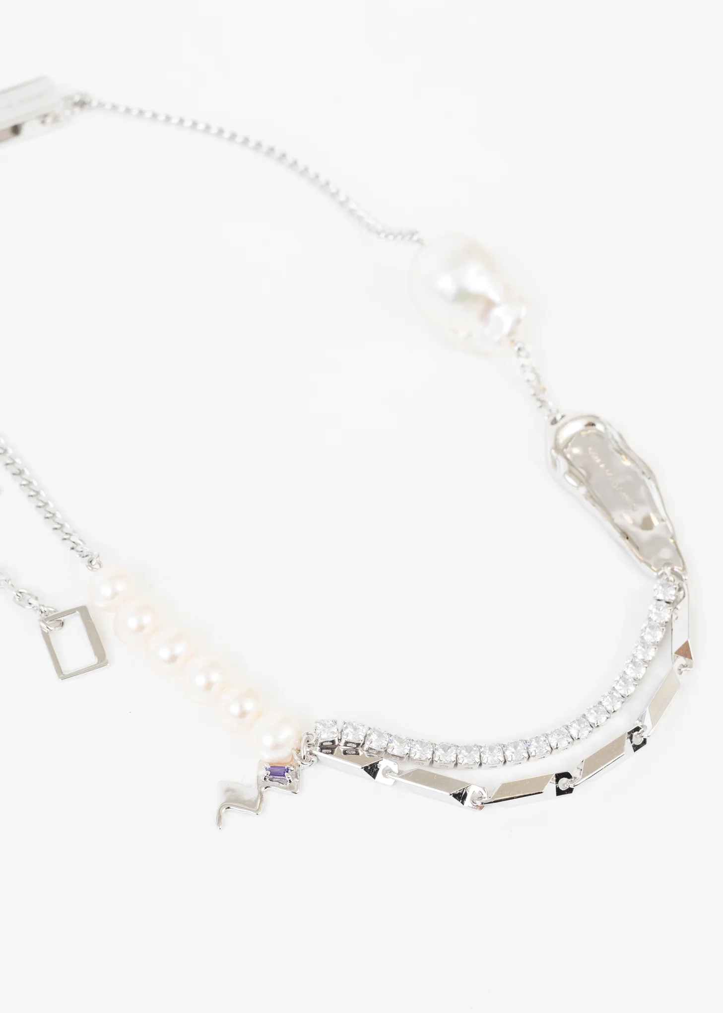 Silver Wave Necklace / Chocker - Image 7