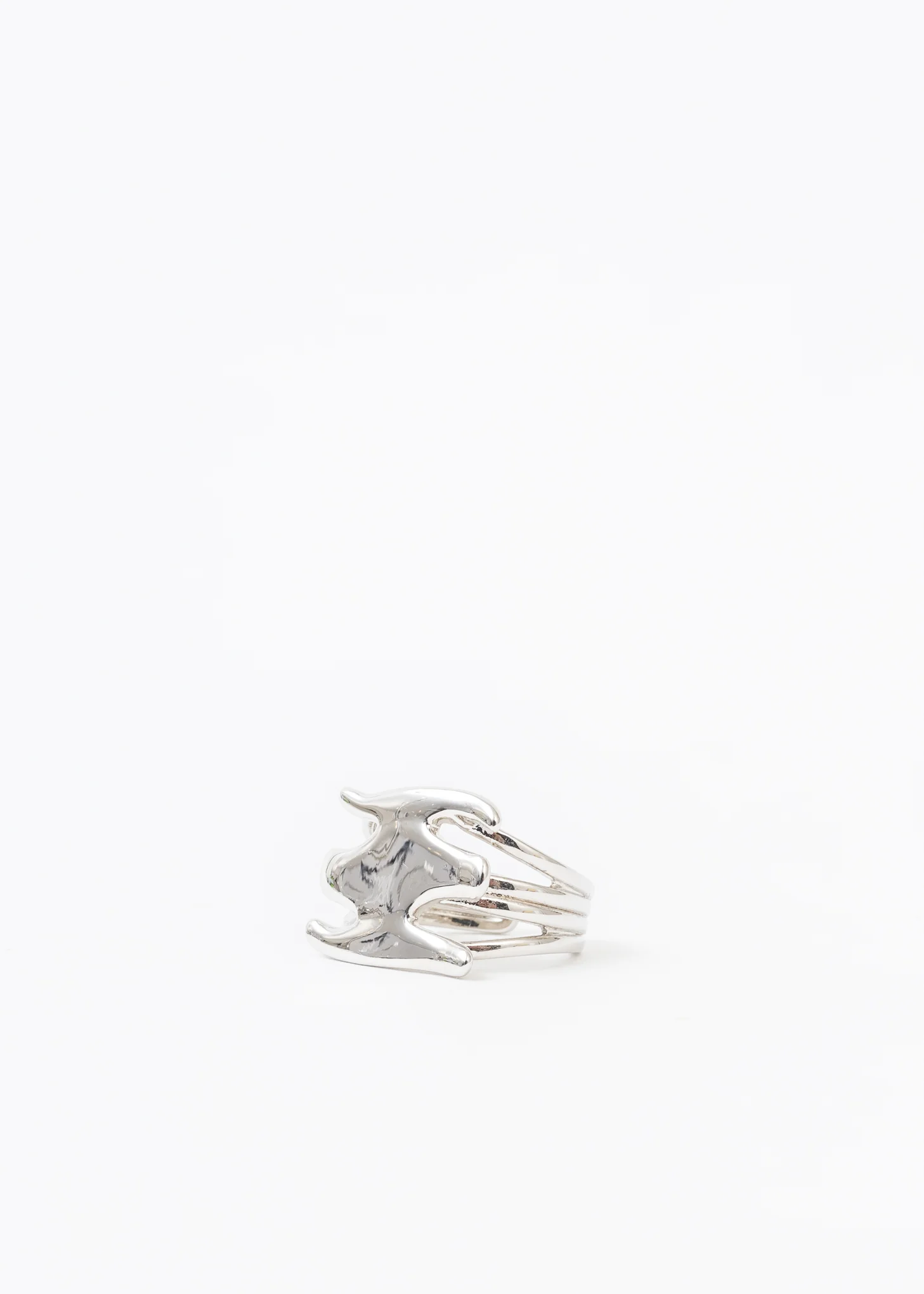 Silver Waves Ring - Image 3