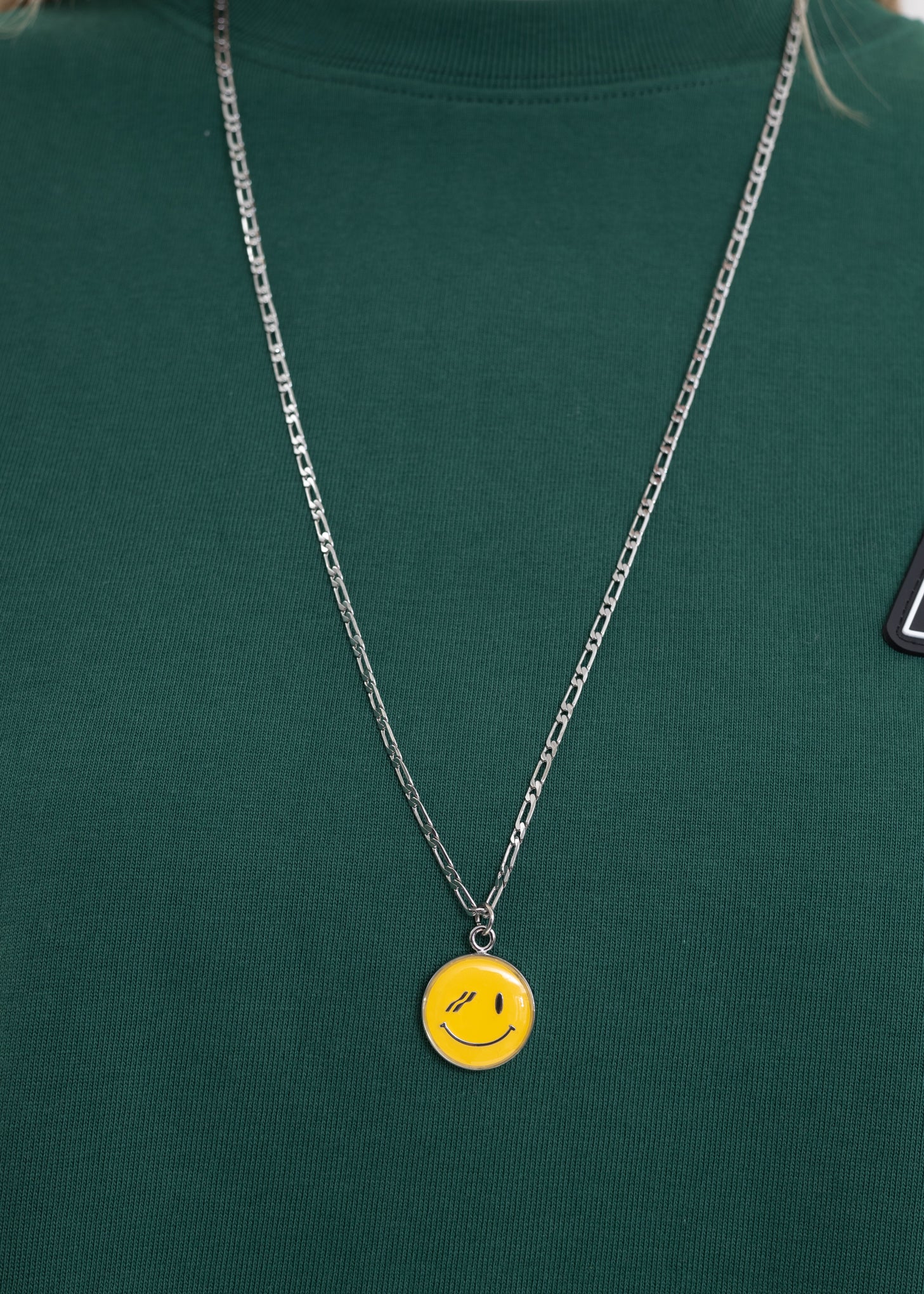 Silver We11done Smile Necklace - Image 2