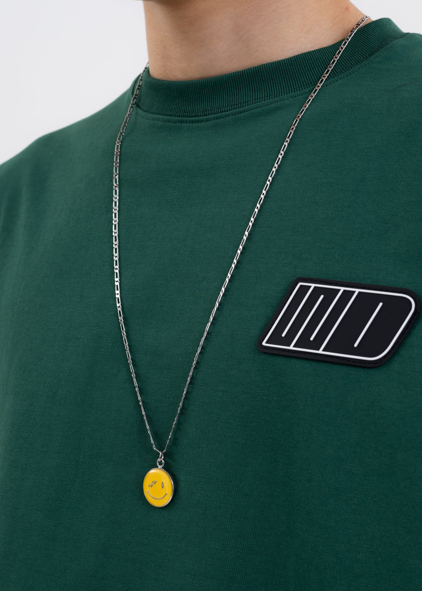 Silver We11done Smile Necklace - Image 2