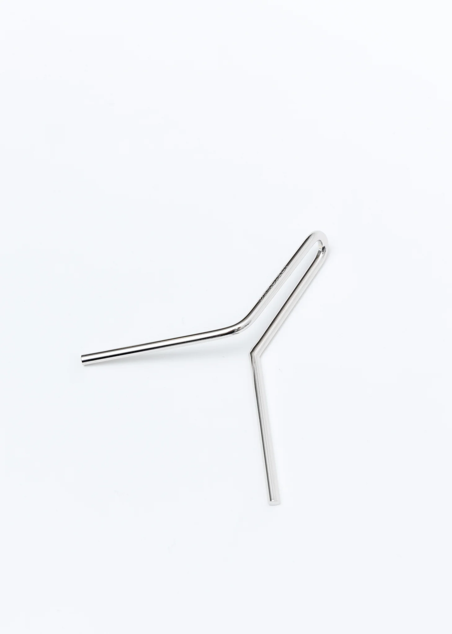 Silver Y Ear Cuffs