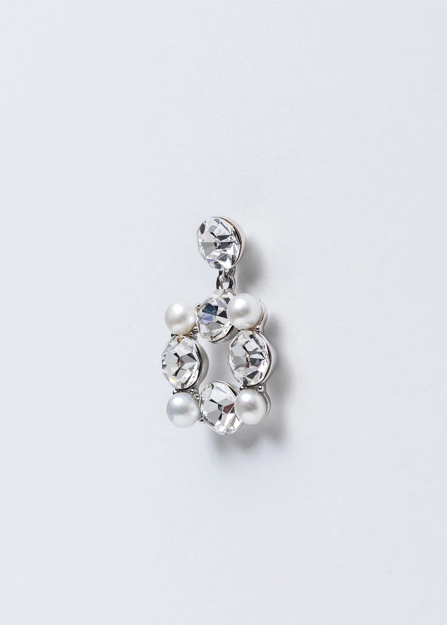 Silver ZHUBAO Pearl Earring -Single - Image 4