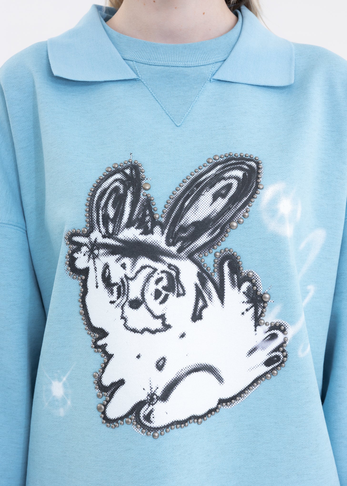 SKY MONSTER COLLAR SWEATSHIRT - Image 4