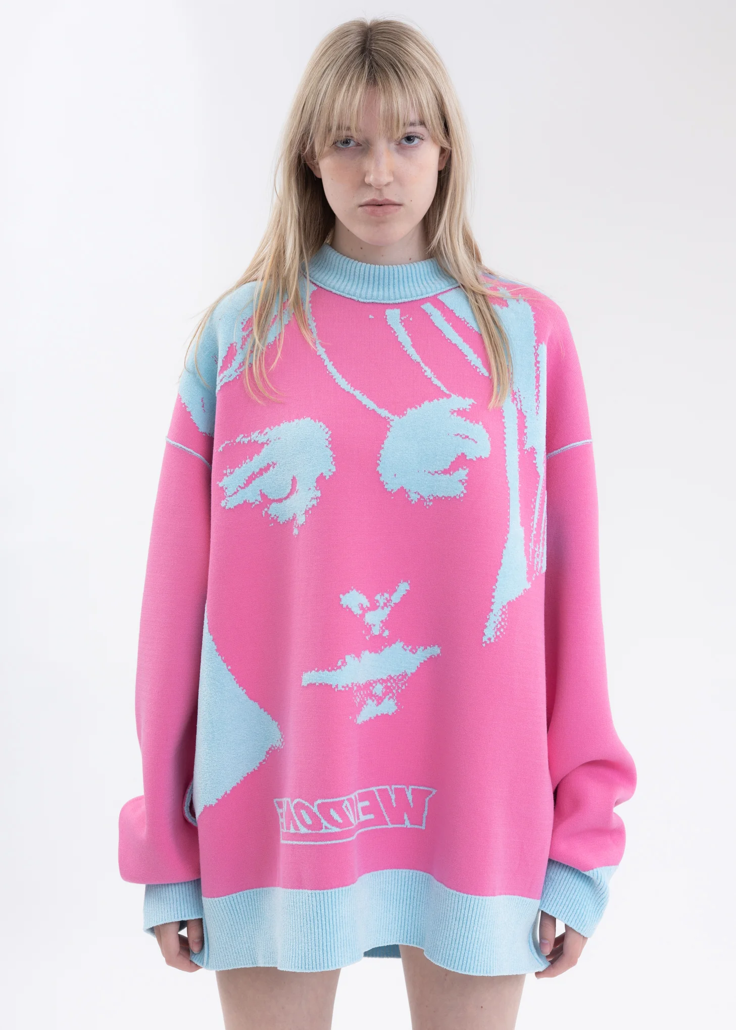 SKY REVERSIBLE JACQUARD SWEATER - Image 3