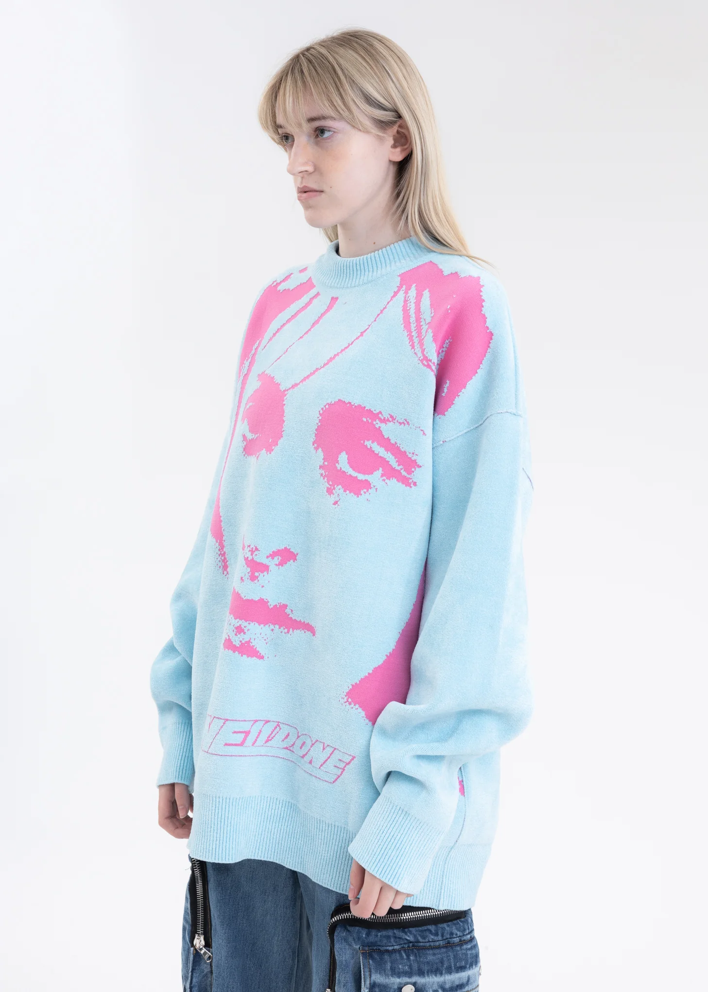 SKY REVERSIBLE JACQUARD SWEATER - Image 4