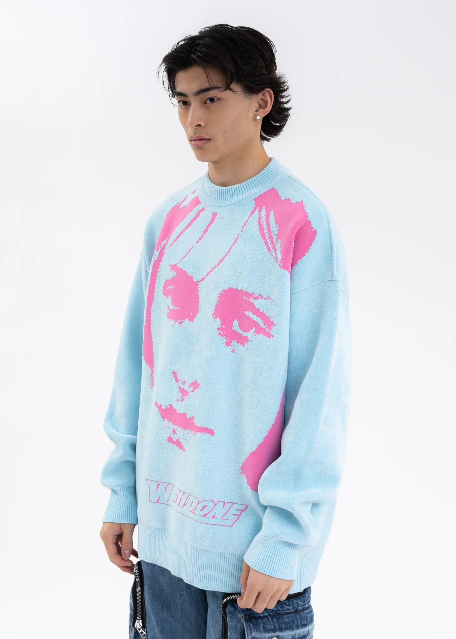 SKY REVERSIBLE JACQUARD SWEATER - Image 3
