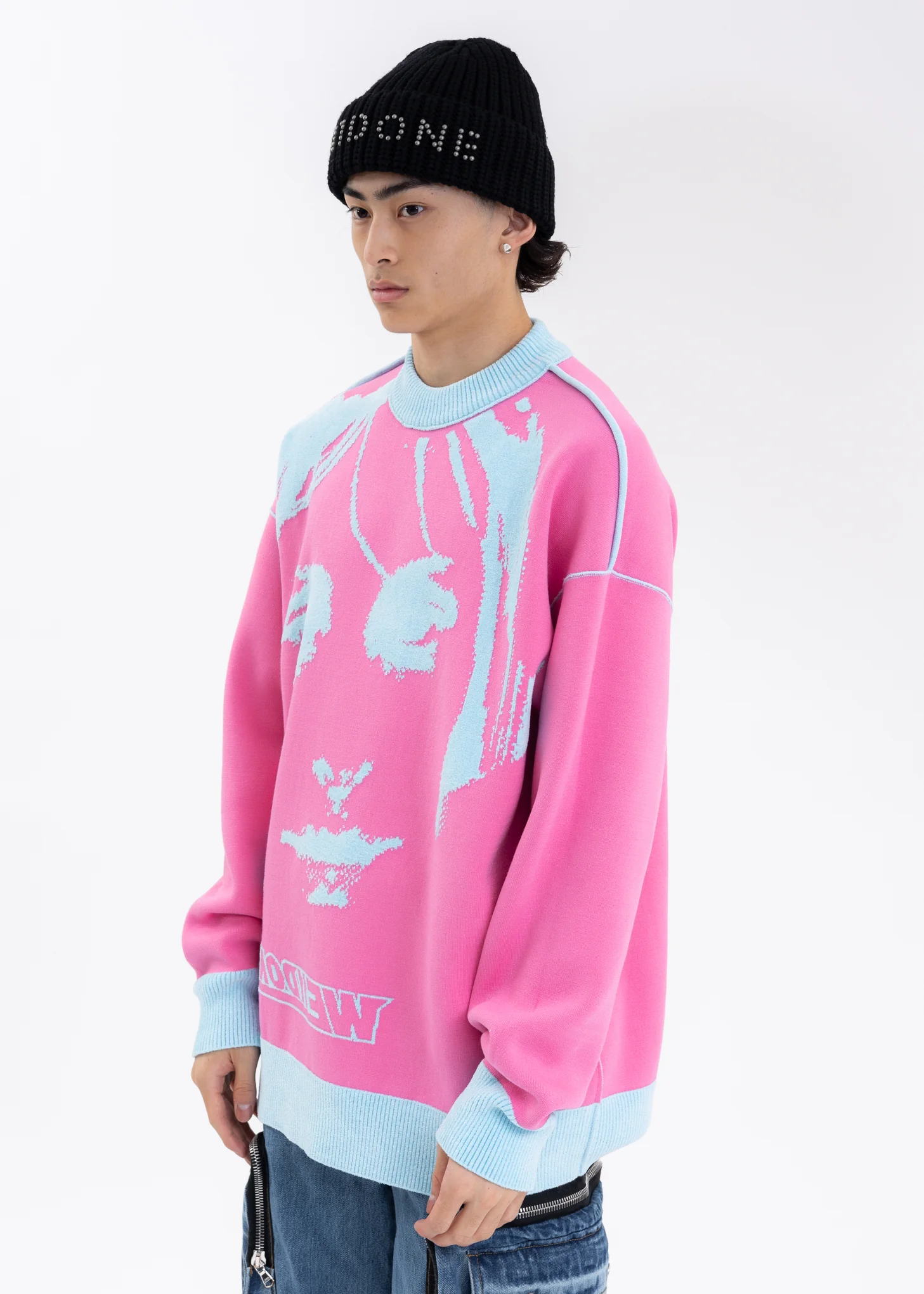 SKY REVERSIBLE JACQUARD SWEATER - Image 7