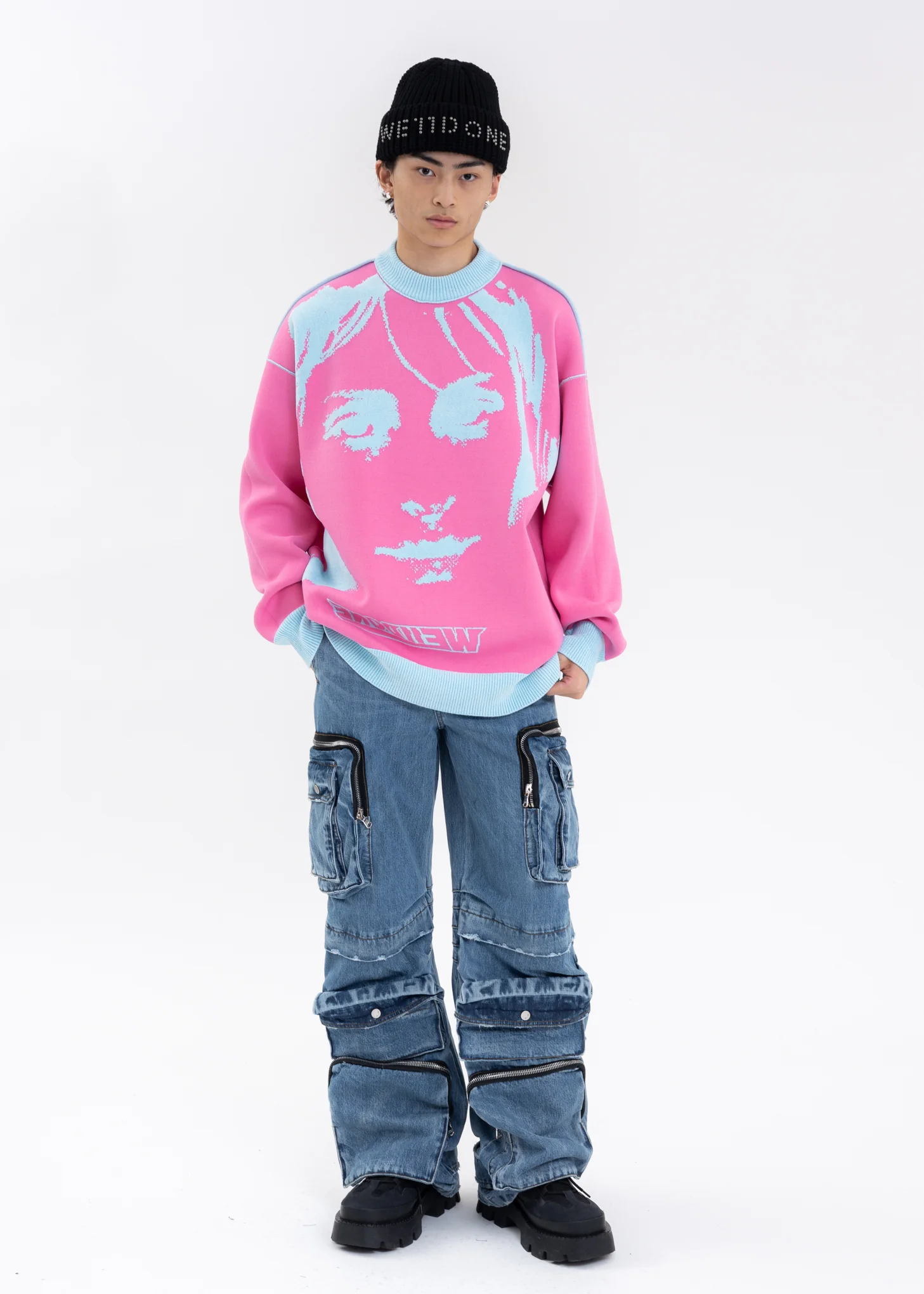 SKY REVERSIBLE JACQUARD SWEATER - Image 9