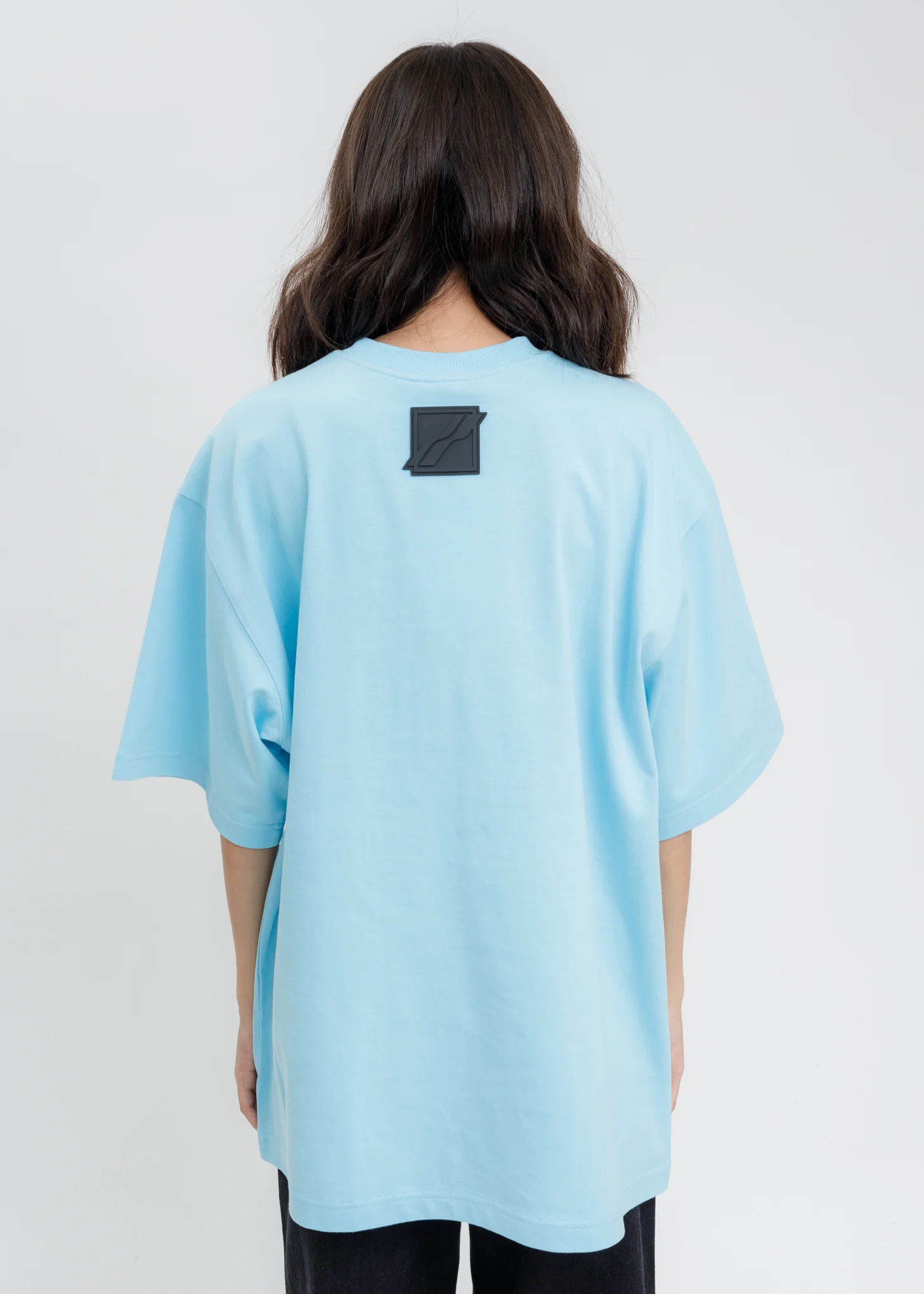 Sky WE11DONE Crystal Logo T-Shirt - Image 3