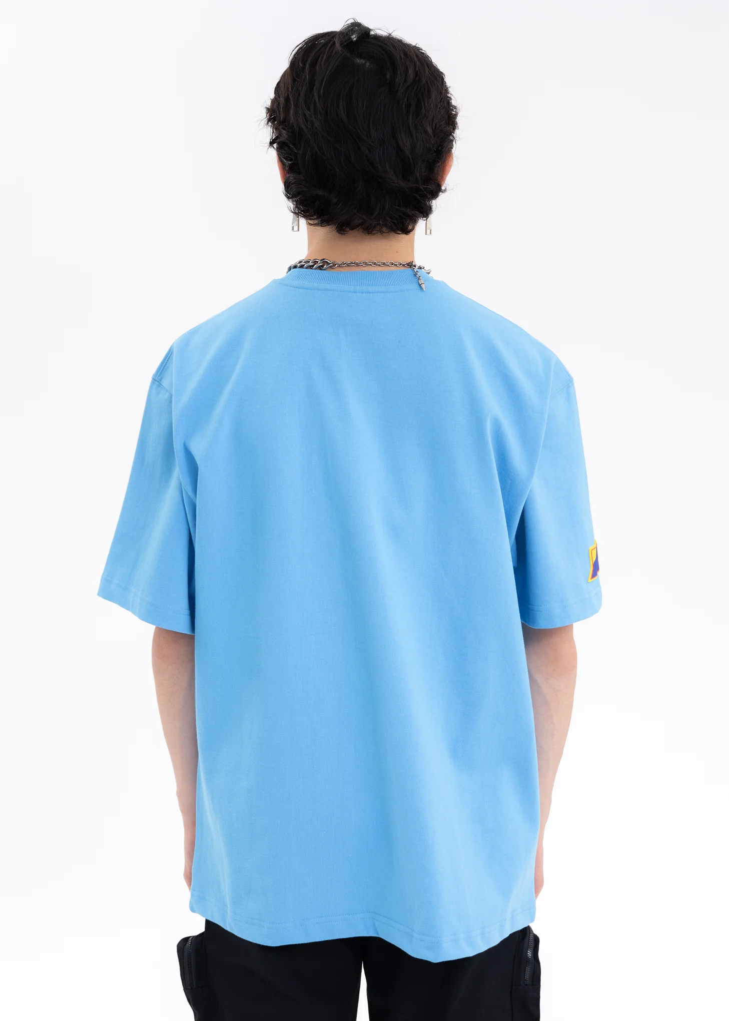 SKY WE11DONE SIMPLE FRONT T-SHIRT - Image 4