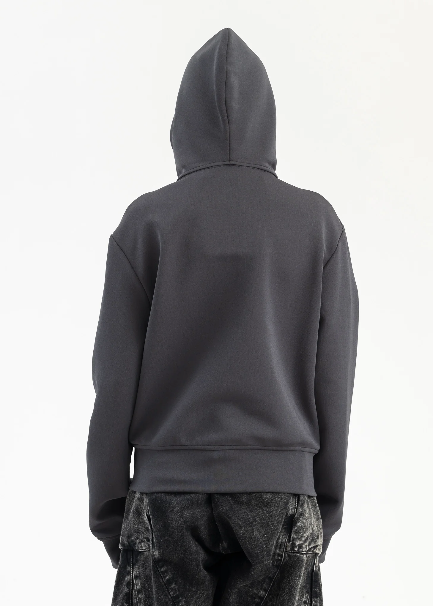 SLATE CARDI KNIT HOODIE - Image 3