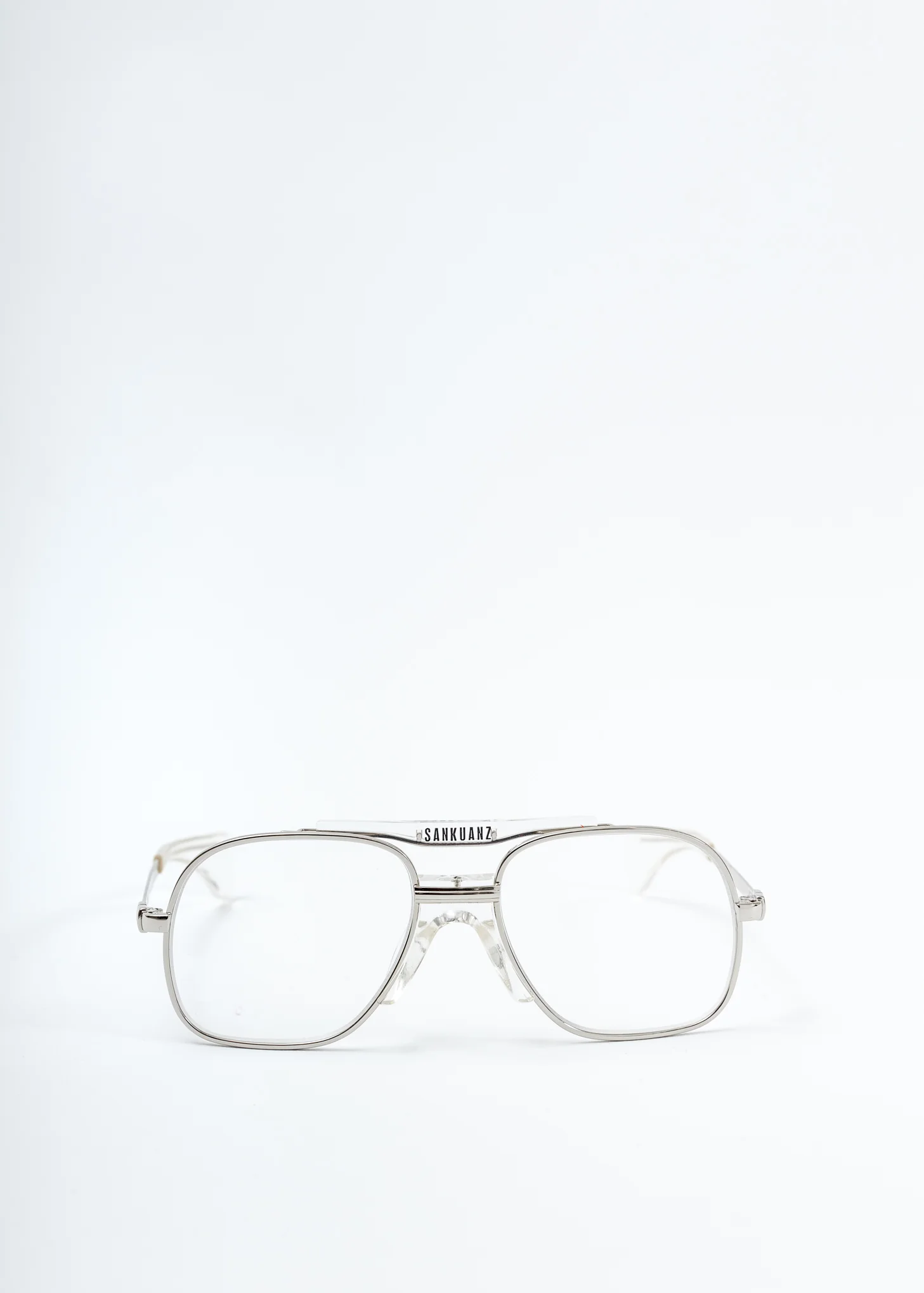 Sliver Aviator Glasses