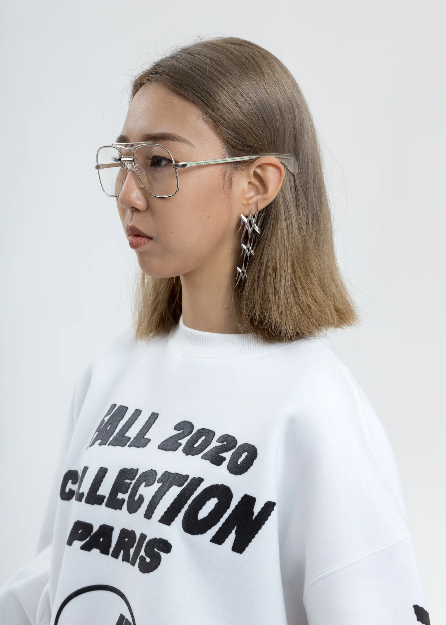 Sliver Aviator Glasses - Image 4