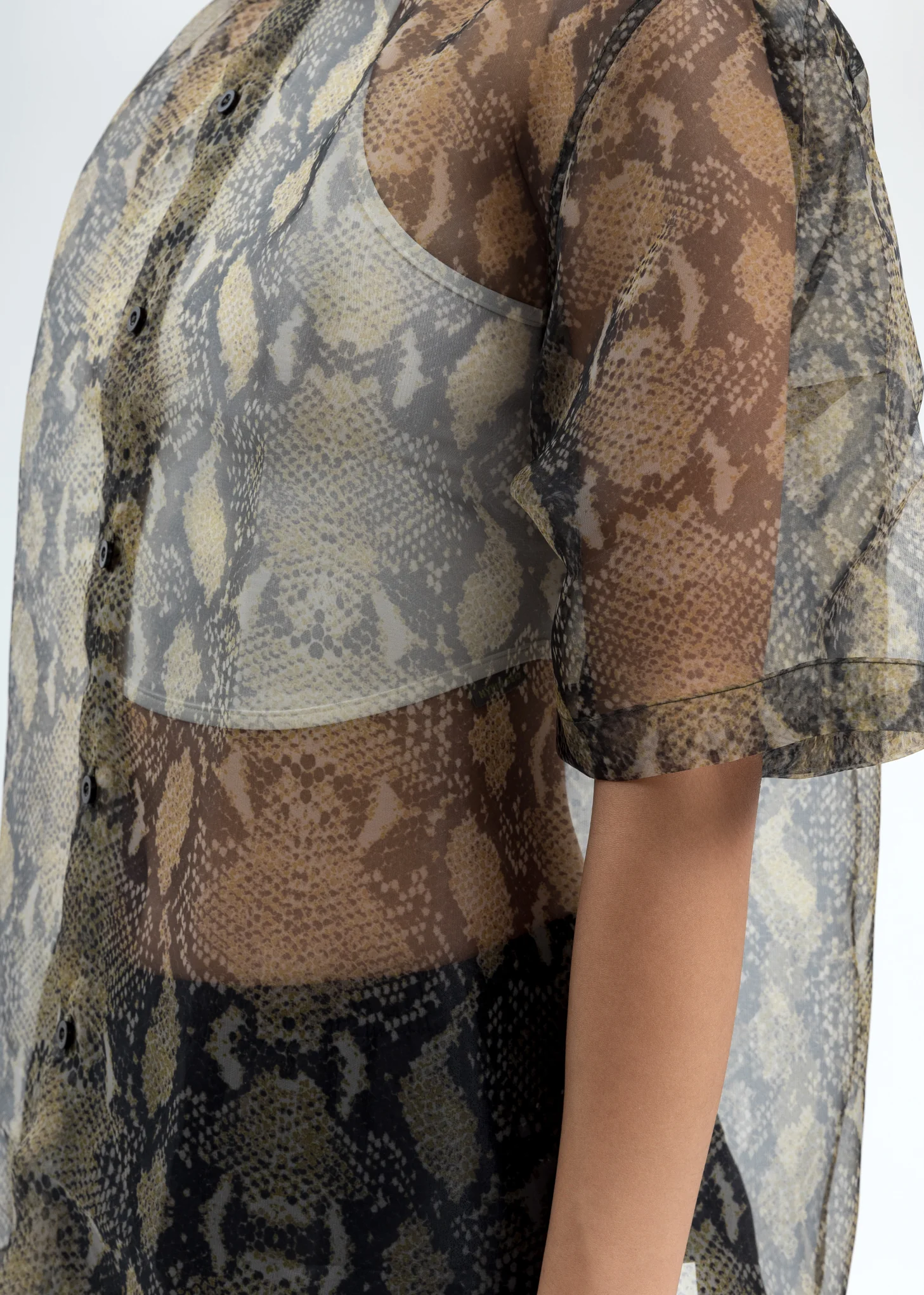 Snake Organza Dante Shirt - Image 4