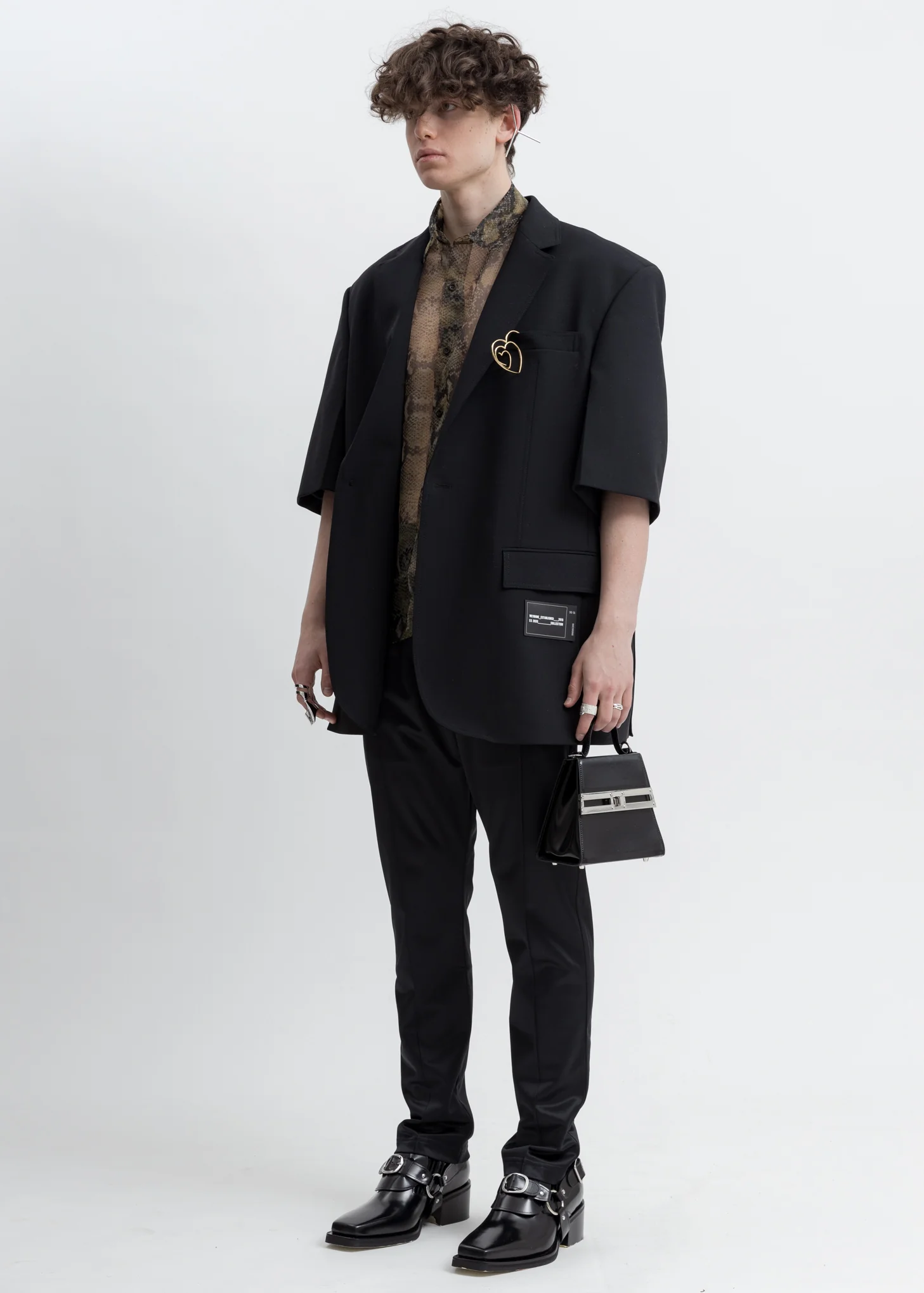 Snake Organza Dante Shirt - Image 5