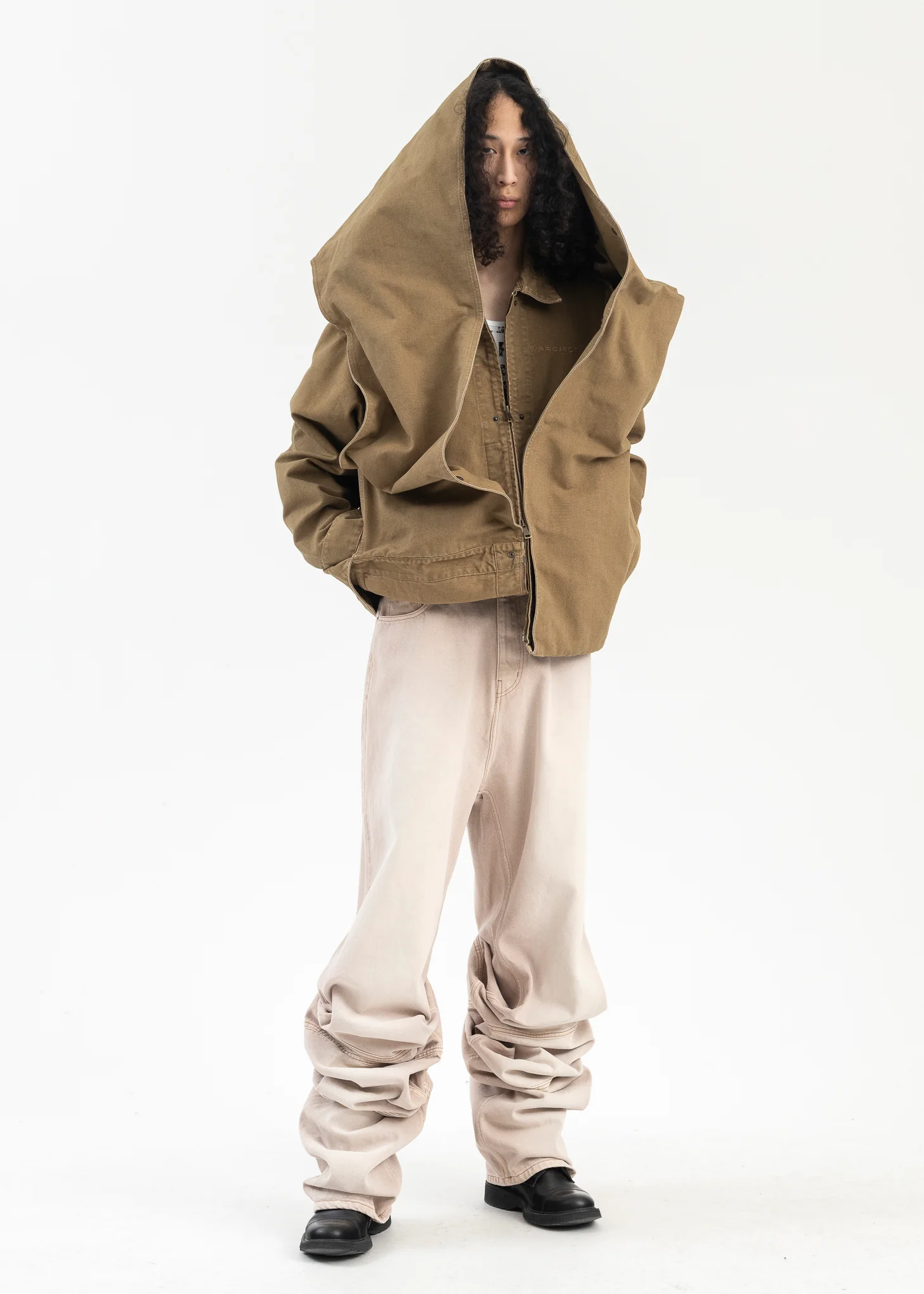 SOFTPINK DRAPED CUFF JEANS - Image 6
