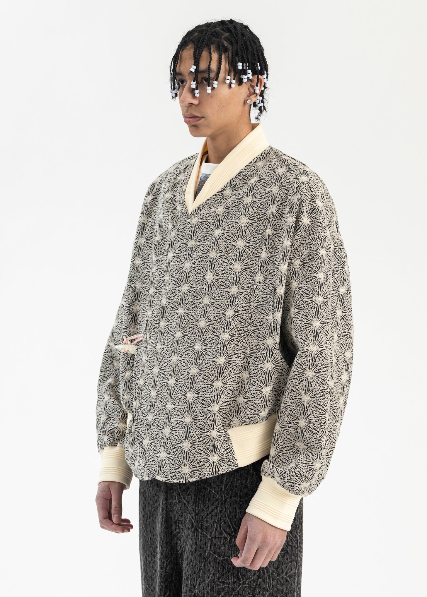 STARDUST SANDFORD DOUBLE BREASTED BOMBER JACKET - Image 3