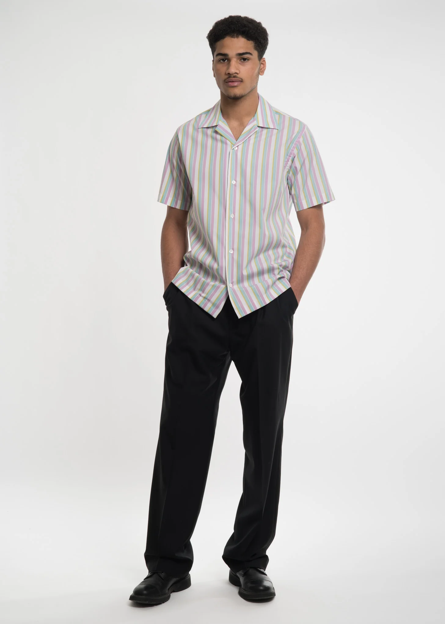 Stripe Dusty Woven Shirt - Image 6