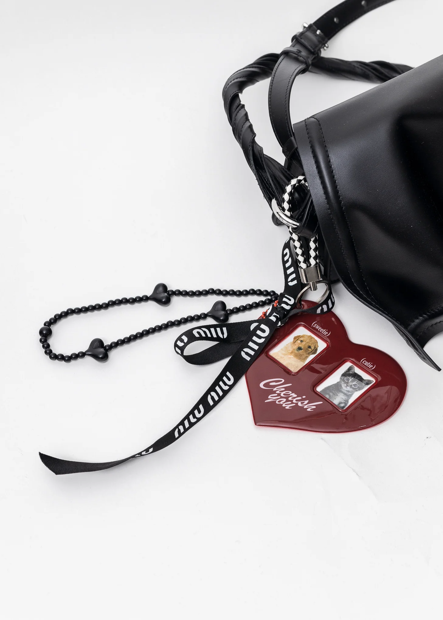 Sweeties and Cuties Heart Photo Keyring - Image 12