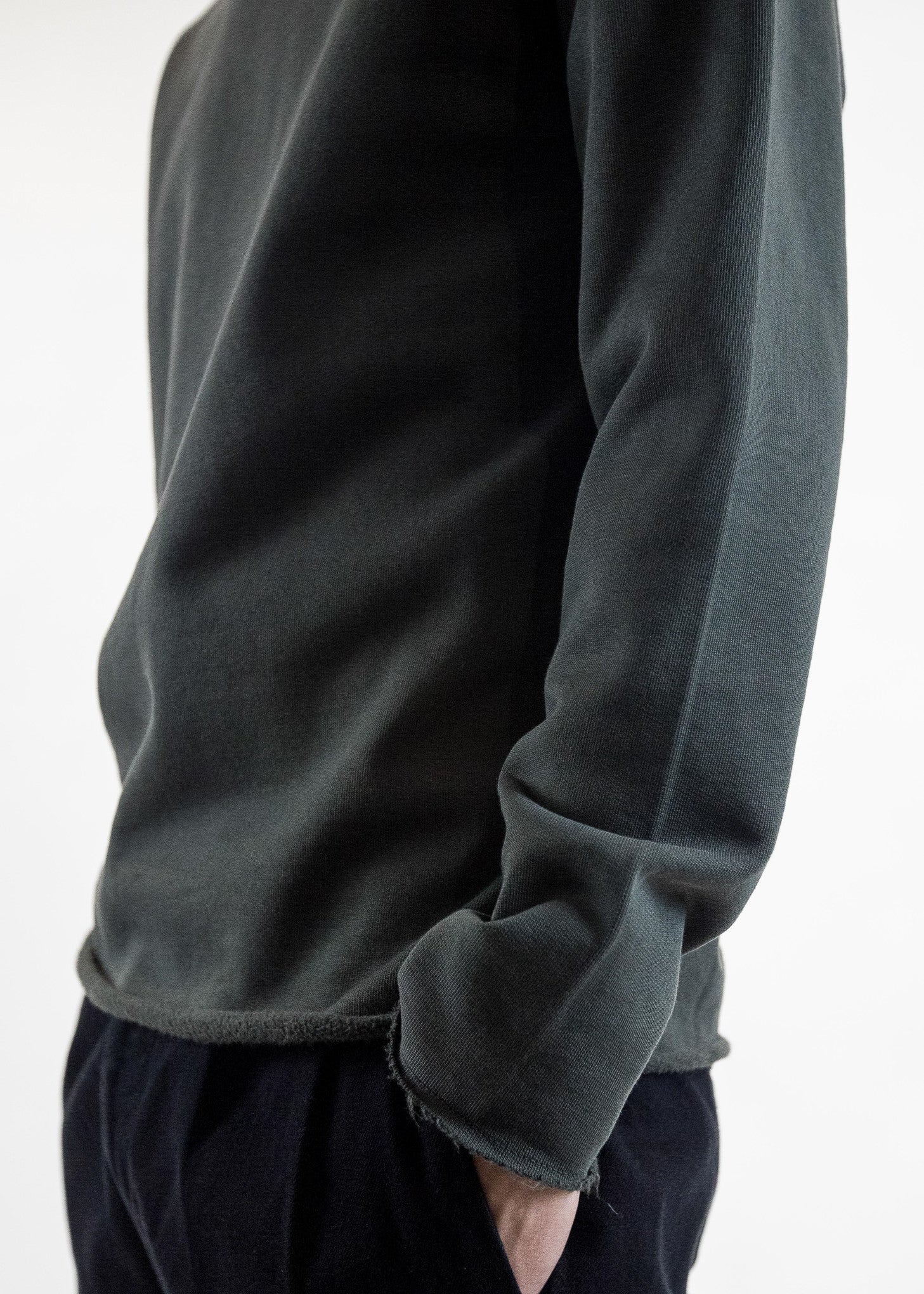 Sydney Raw Hem Sweatshirt - Image 2