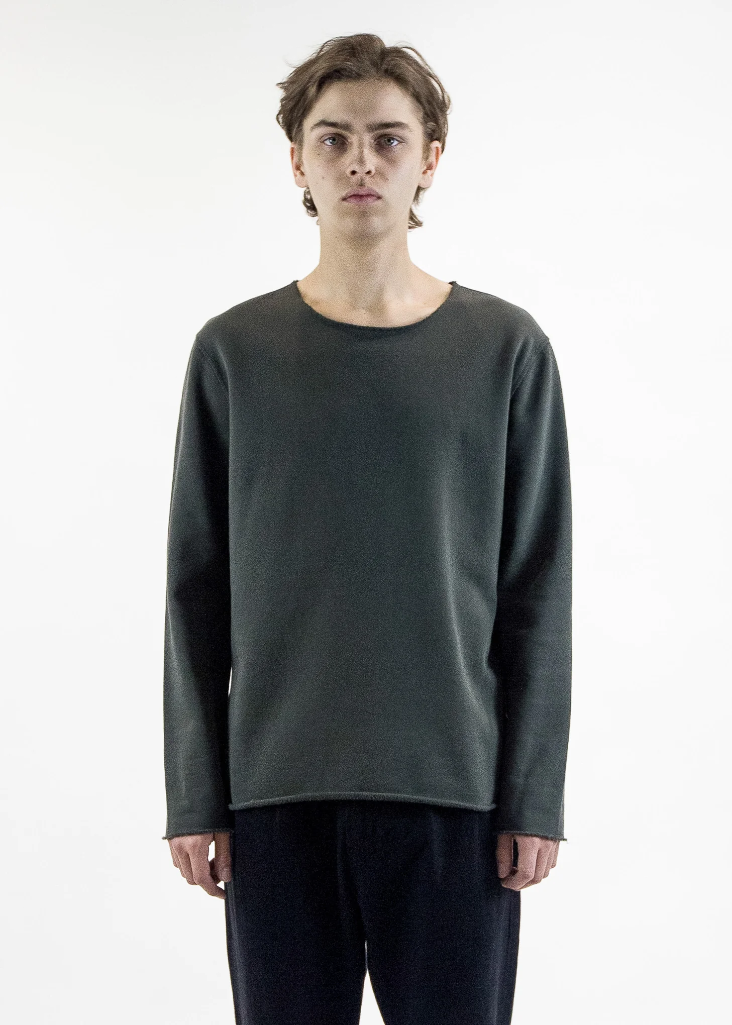 Sydney Raw Hem Sweatshirt - Image 3