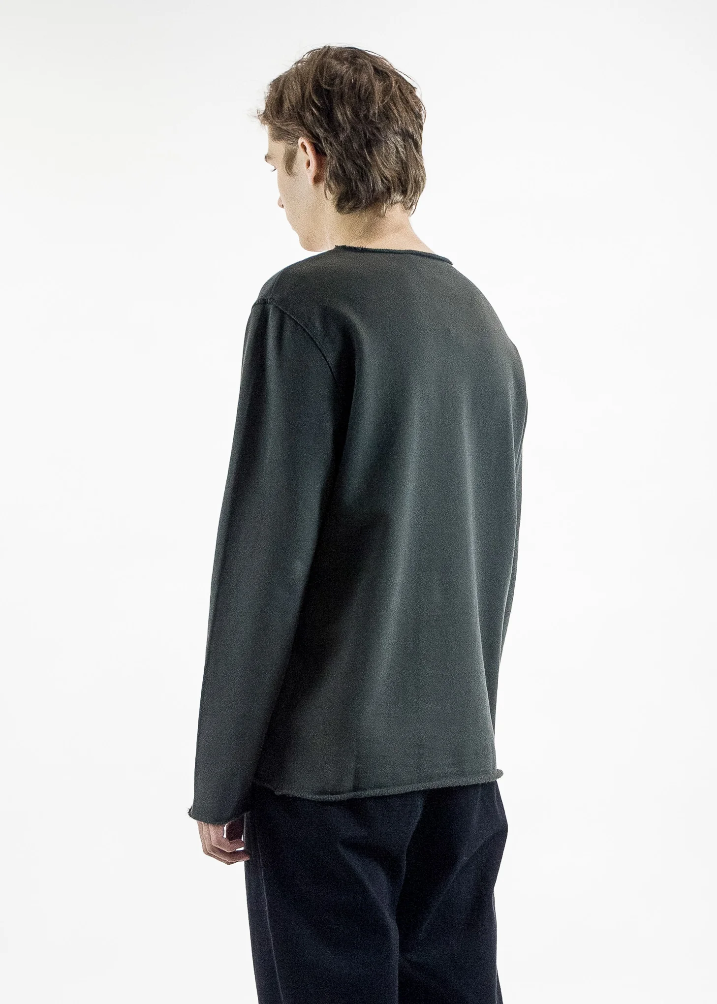 Sydney Raw Hem Sweatshirt - Image 4
