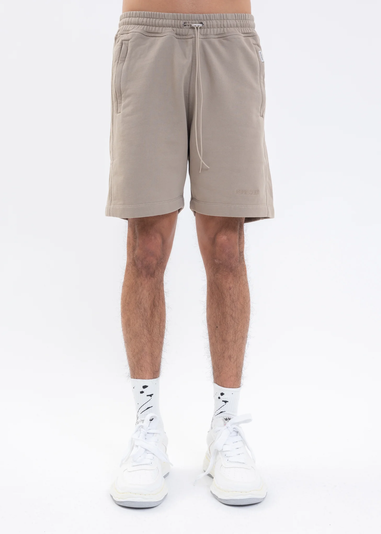Taupe BLANK Shorts - Image 3