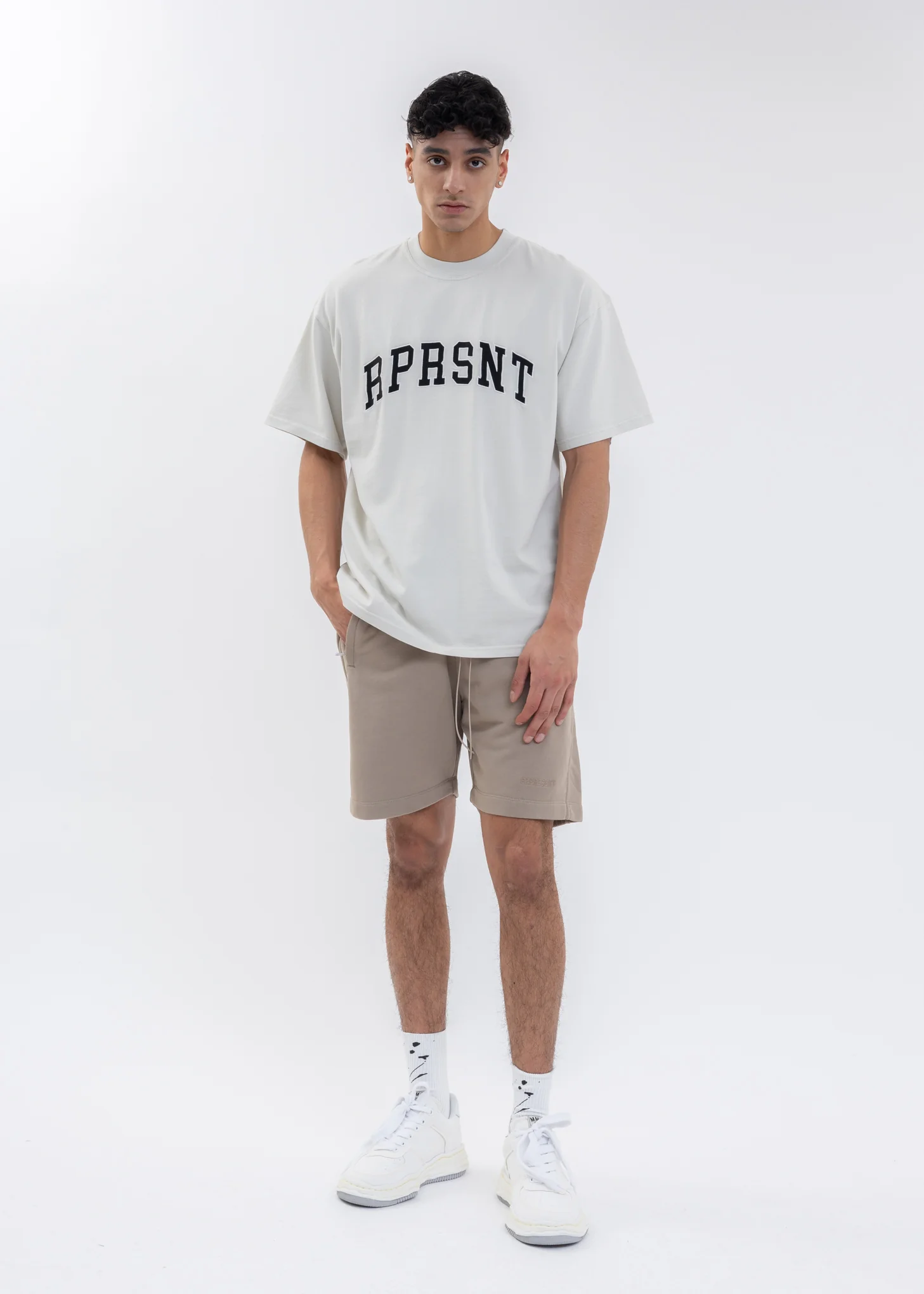 Taupe BLANK Shorts - Image 5