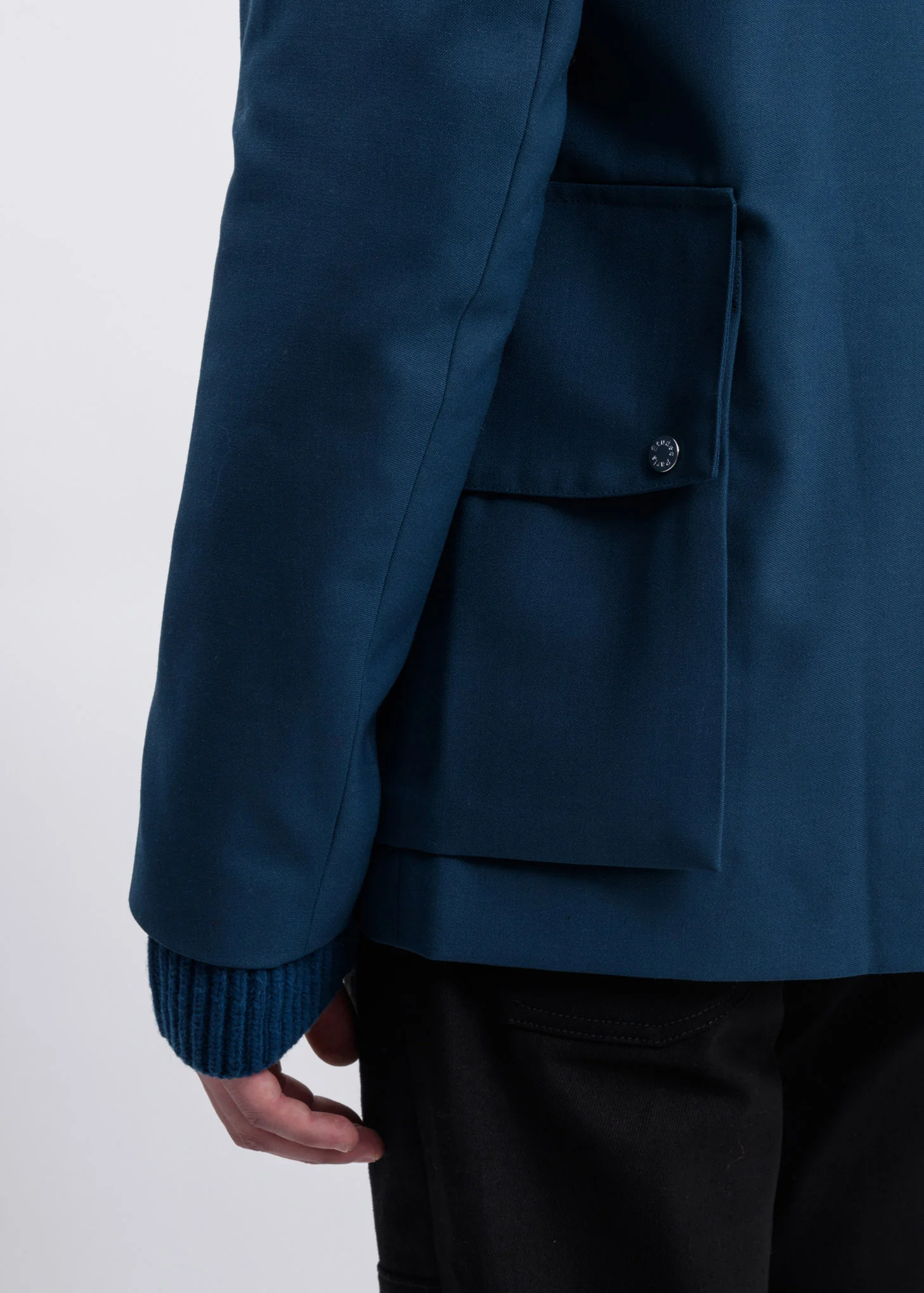 Teal Earth Pocket Blazer - Image 4