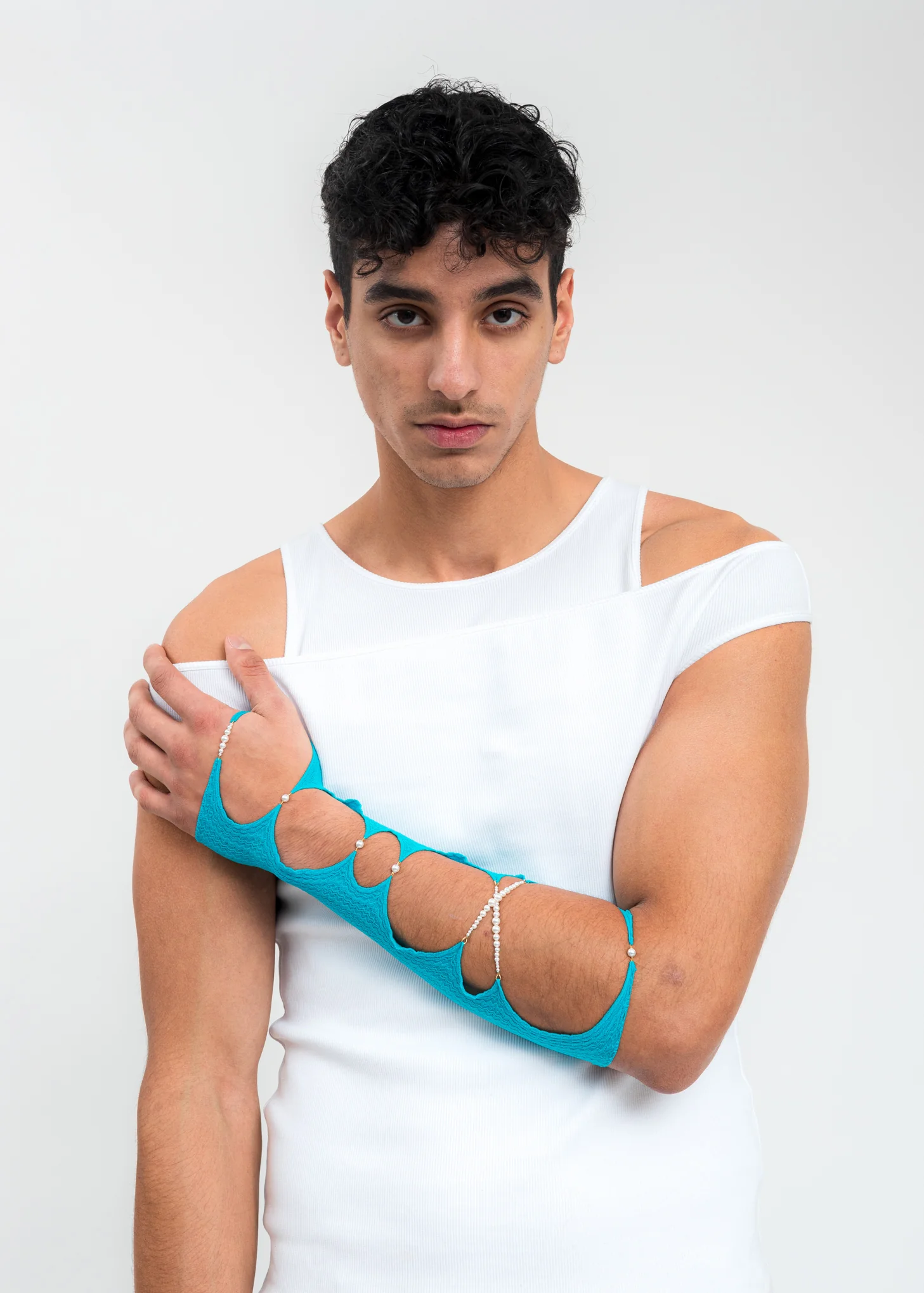 Teal Single Arm Sleeve - Image 2