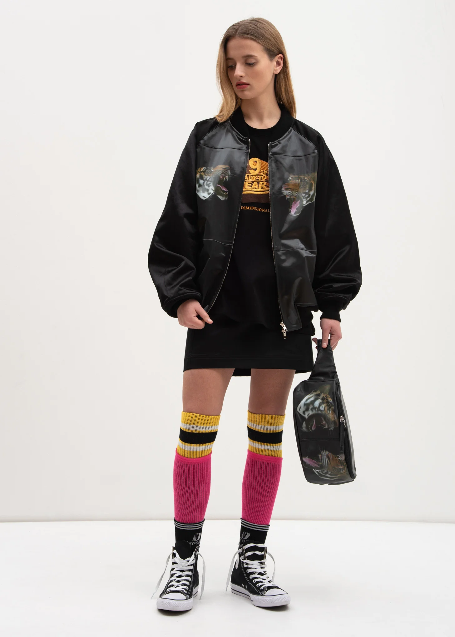 Tiger 3D Printed Souvenir Jacket - Image 5