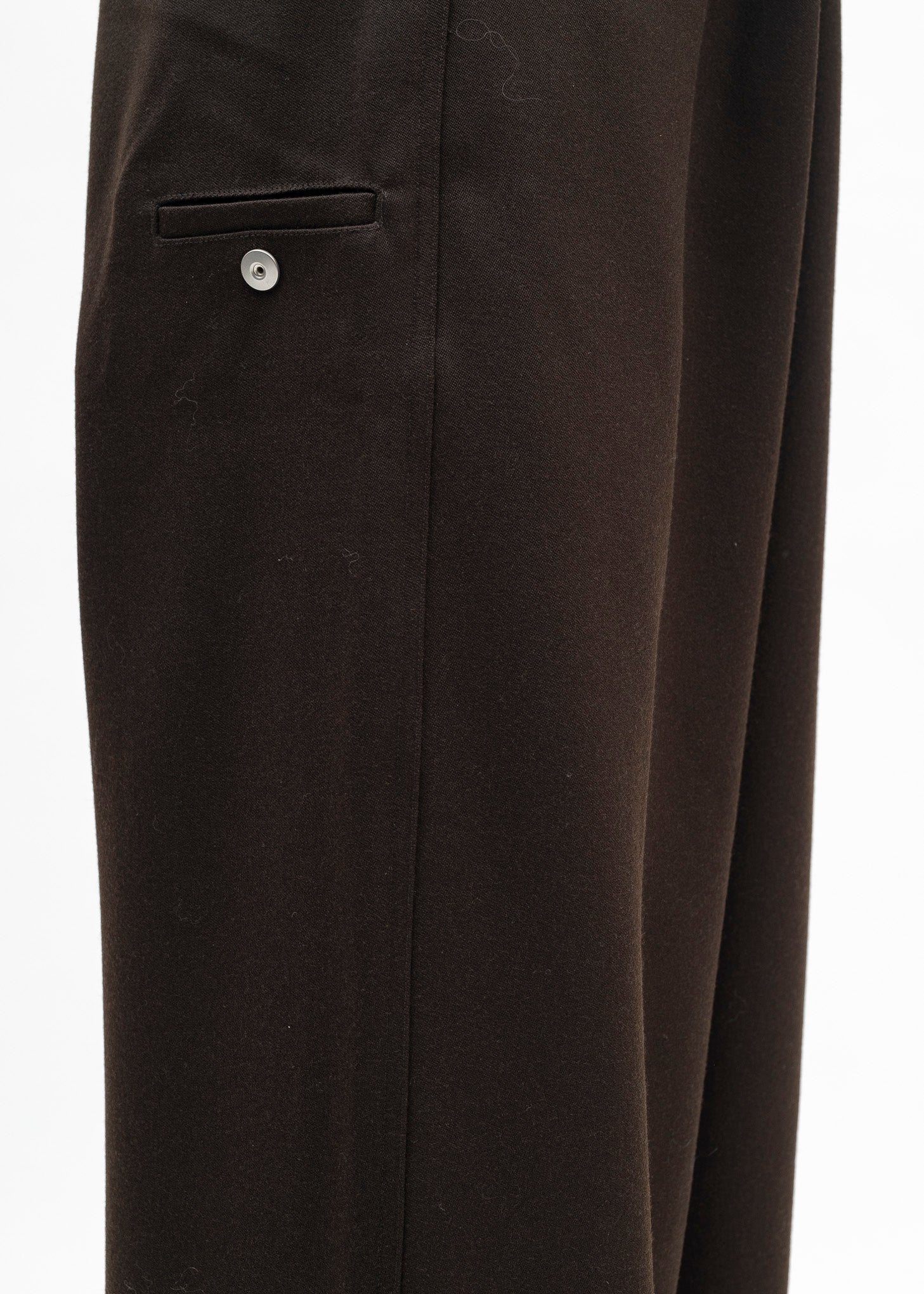 TOBACCO HEAVY TUXEDO TROTTI BAGGY TROUSERS - Image 4