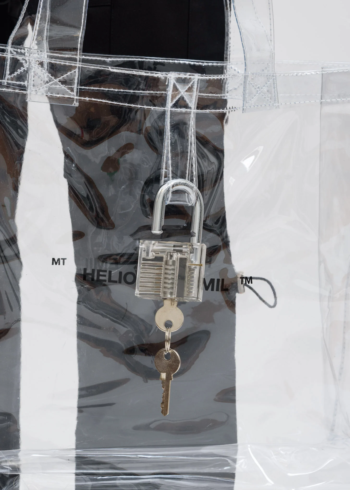 Transparent Bag with Lock - Image 4
