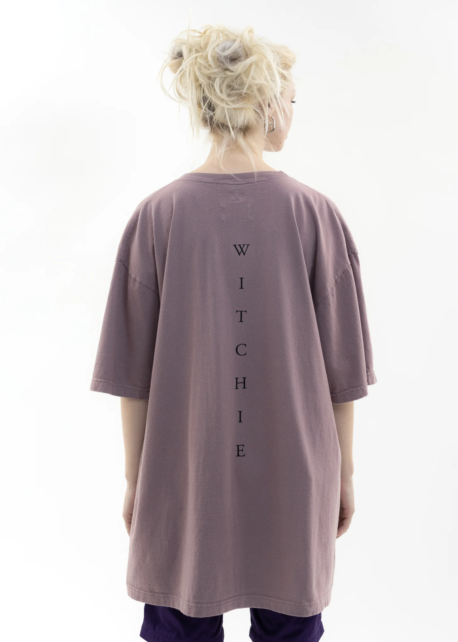 Used Grey KIDILL Ã— EDWIN Witchie T-Shirt - Artwork by Trevor Brown - Image 4