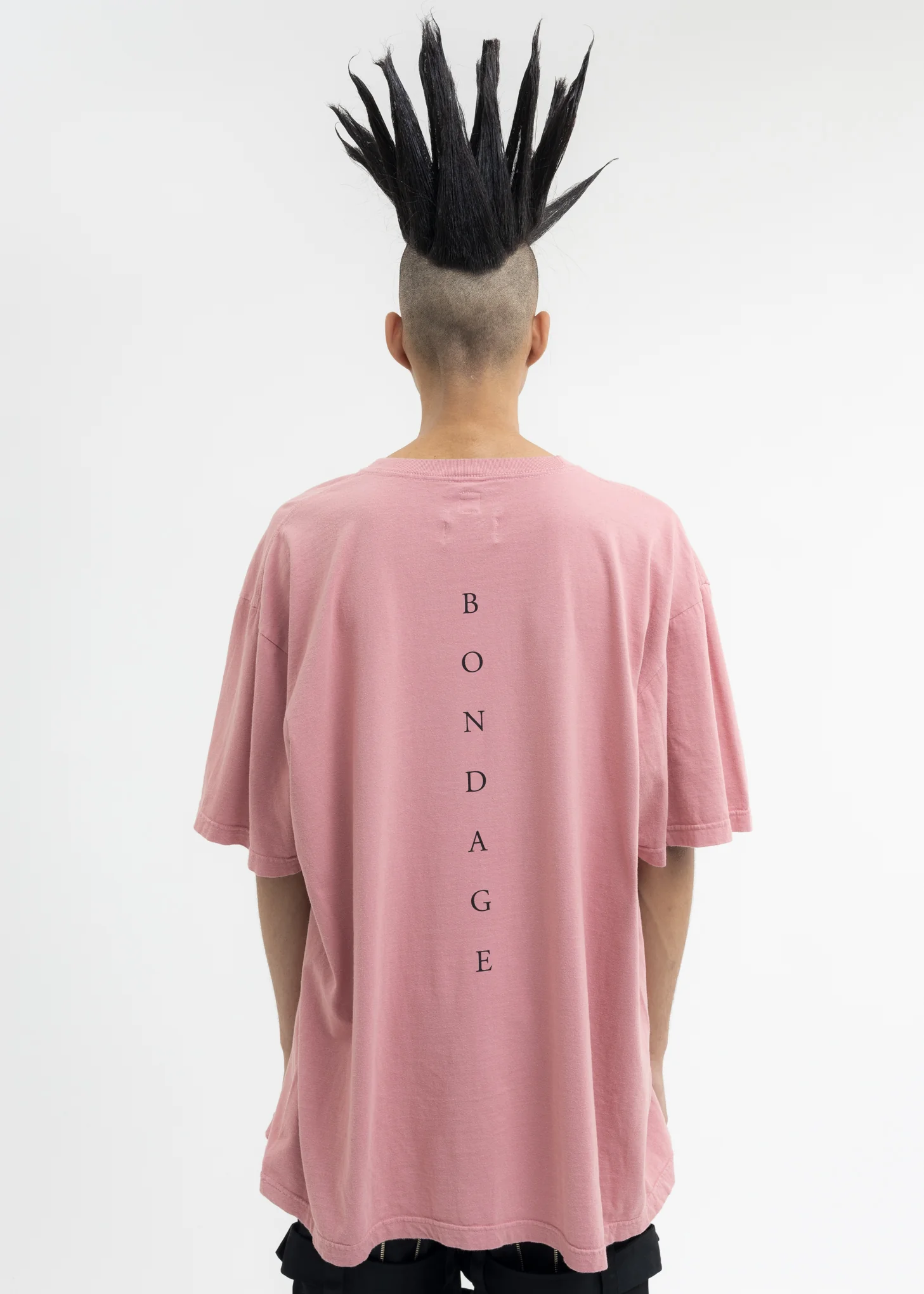 Used Pink KIDILL × EDWIN Bondage T-Shirt - Artwork by Trevor Brown - Image 4