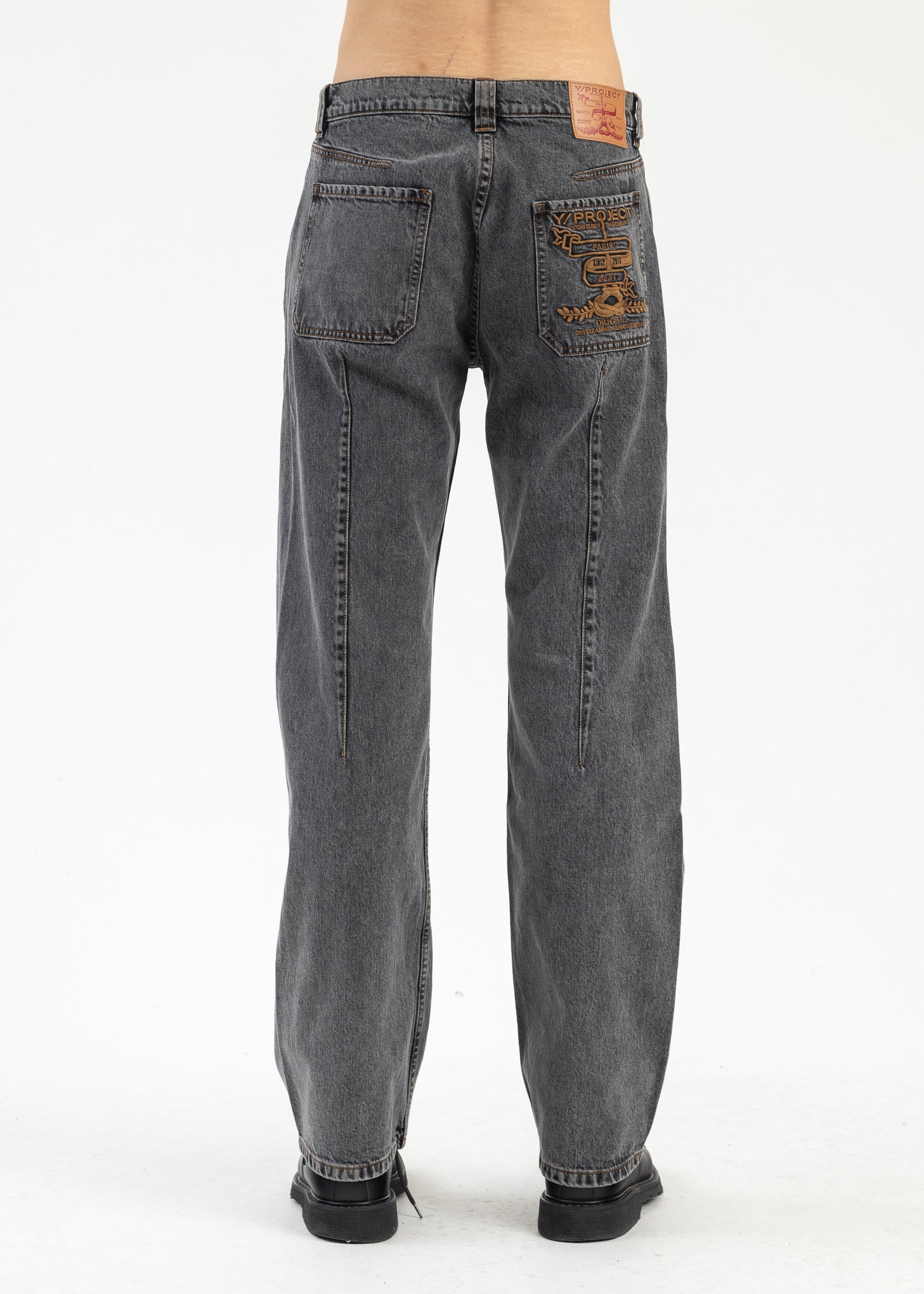VINTAGE BLACK EVERGREEN PARIS' BEST JEANS - Image 2