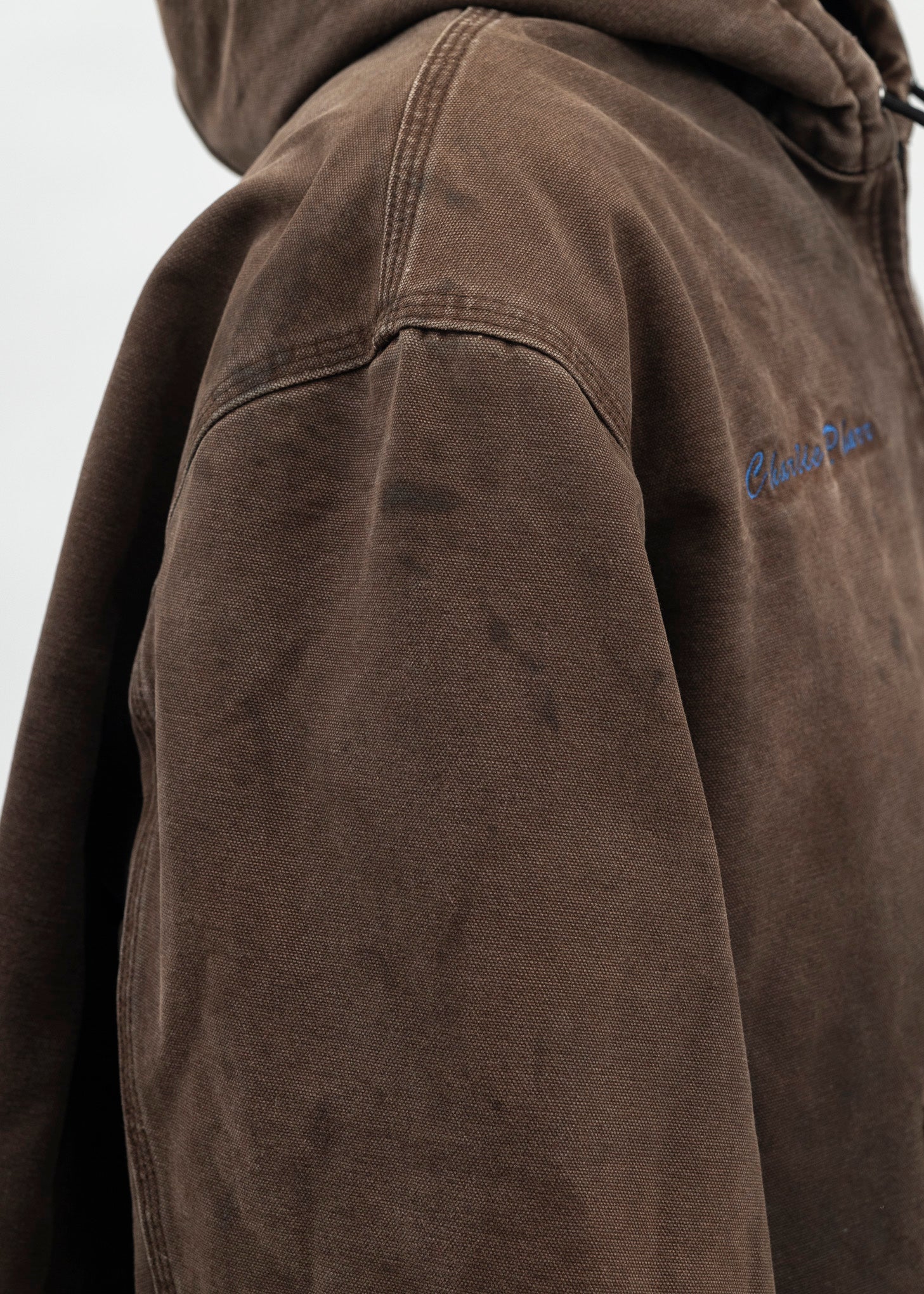 Vintage Brown Carhartt Hooded Jacket - Image 8