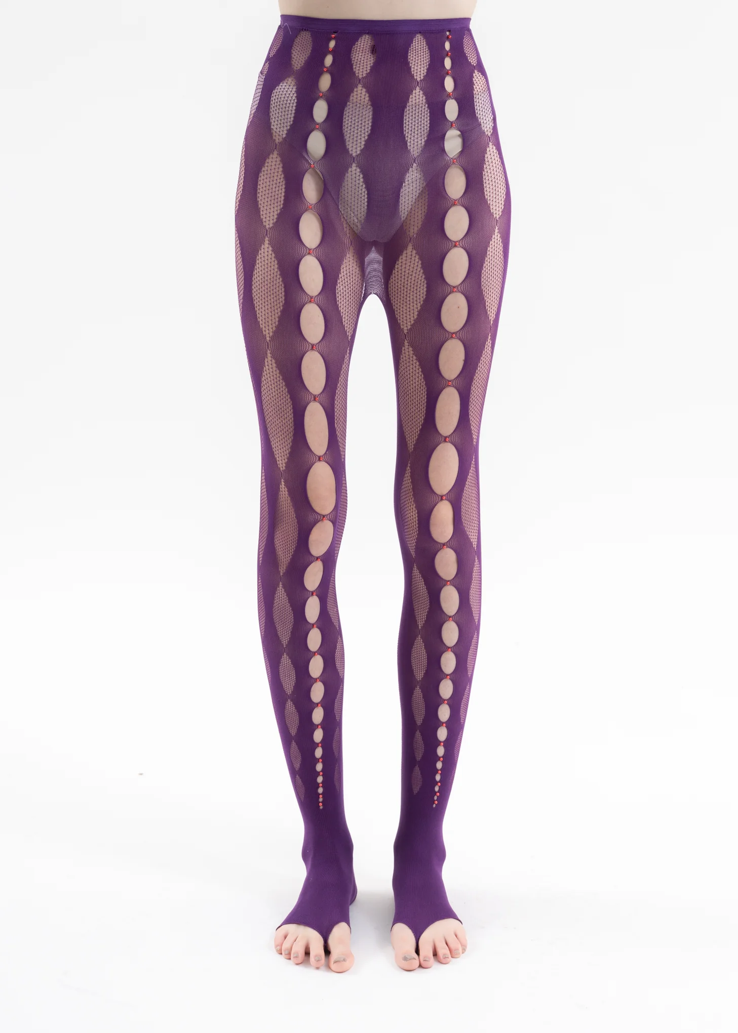 VIOLET SEMI-SHEER STOCKINGS