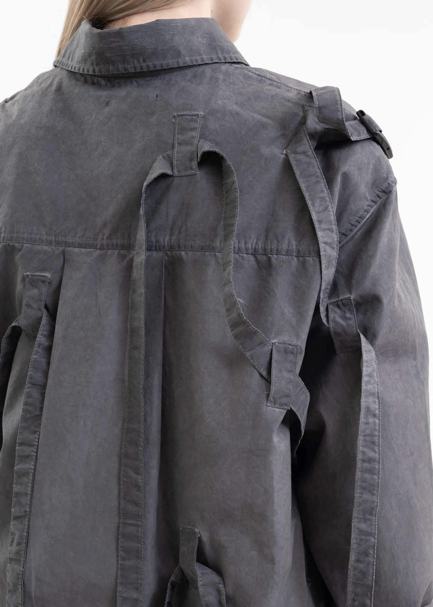 WASH BLACK FLOWER MASK LS SHIRT - Image 8