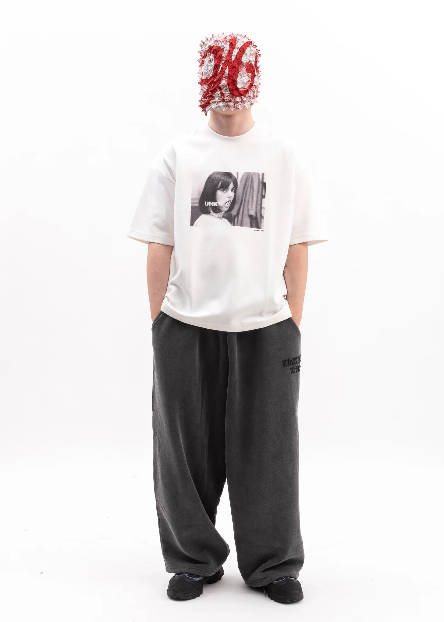 WASH BLACK SWEATER PANTS - Image 6