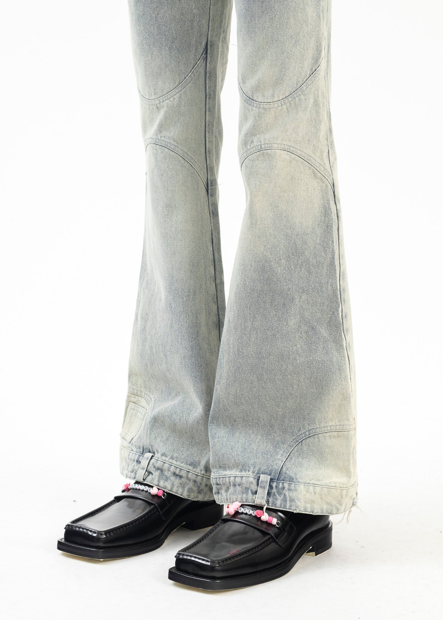 WASH LIGHT BLUE DENIM PANTS - Image 4