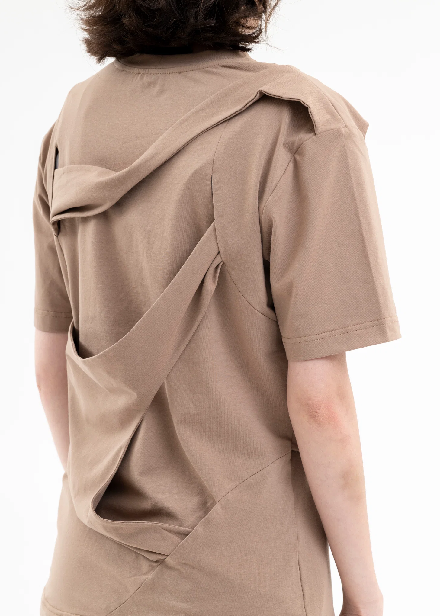 WASHED BEIGE NEPHELINE T-SHIRT - Image 4